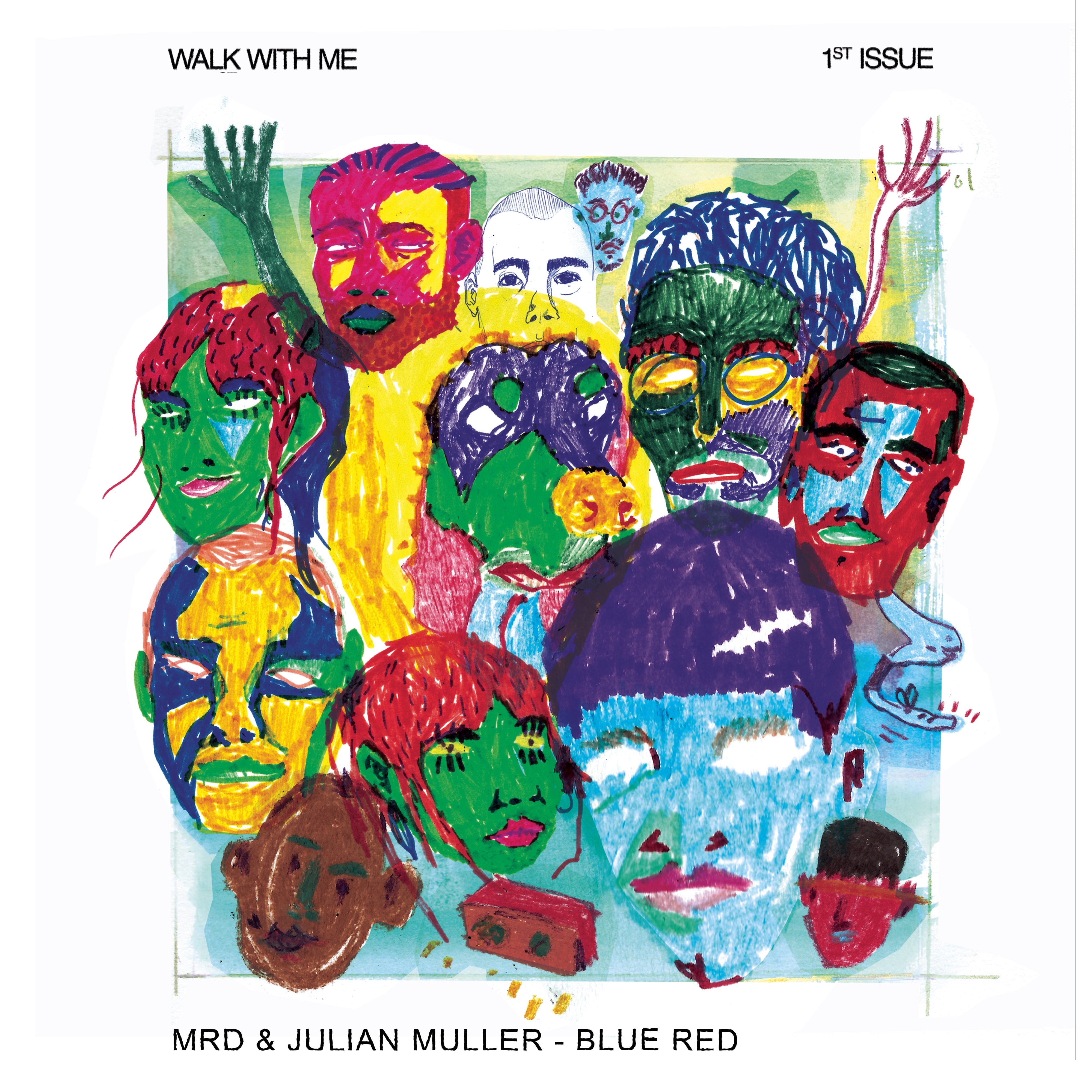 Blue Red - Single album cover