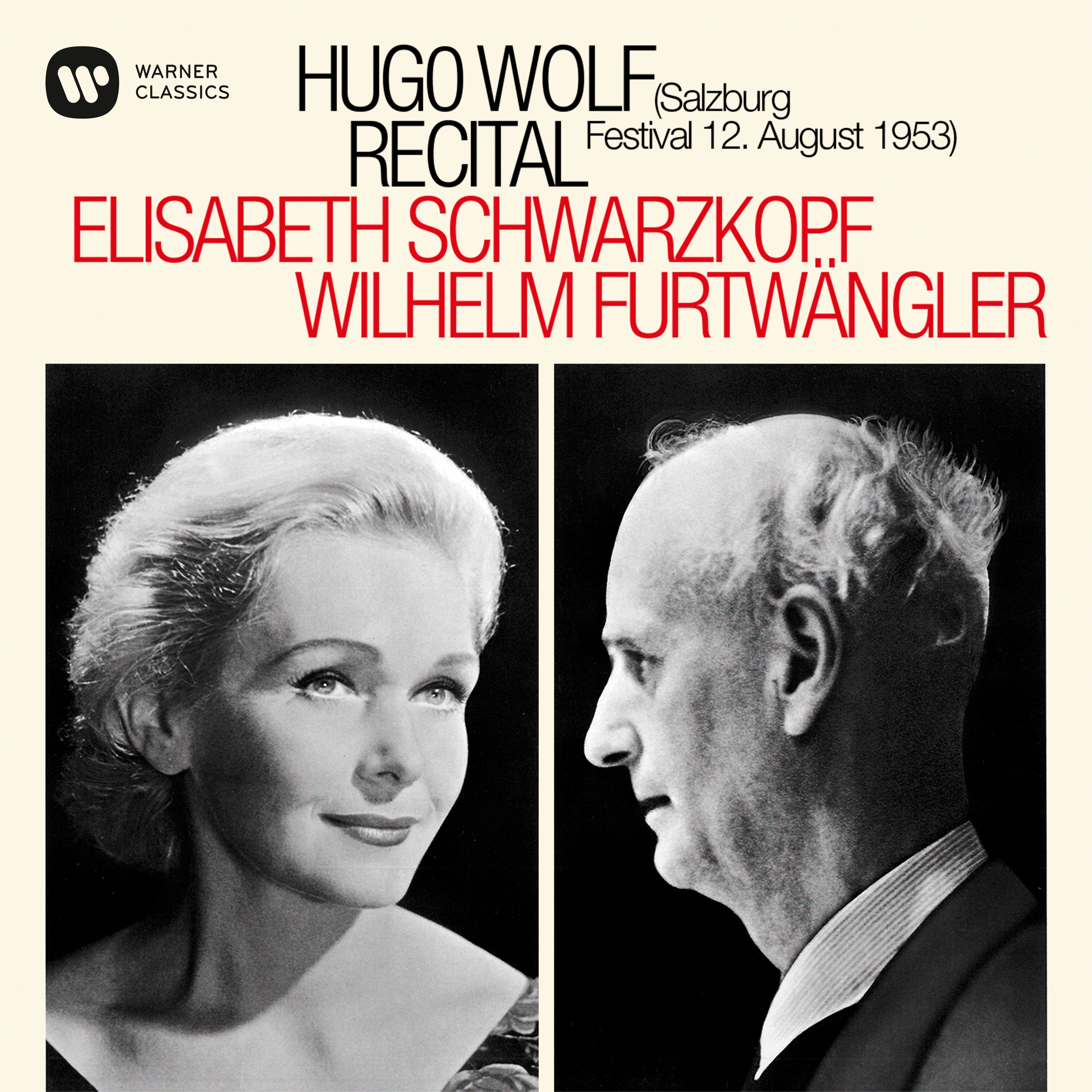 Hugo Wolf Recital - Salzburg, 12/08/1953 (Live) album cover