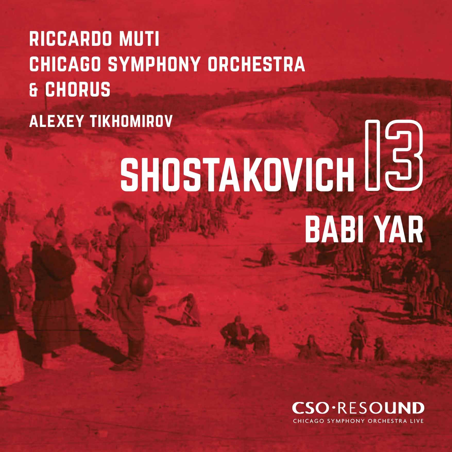 Shostakovich: Symphony No. 13 in B-Flat Minor, Op. 113 "Babi Yar" (Live) album cover
