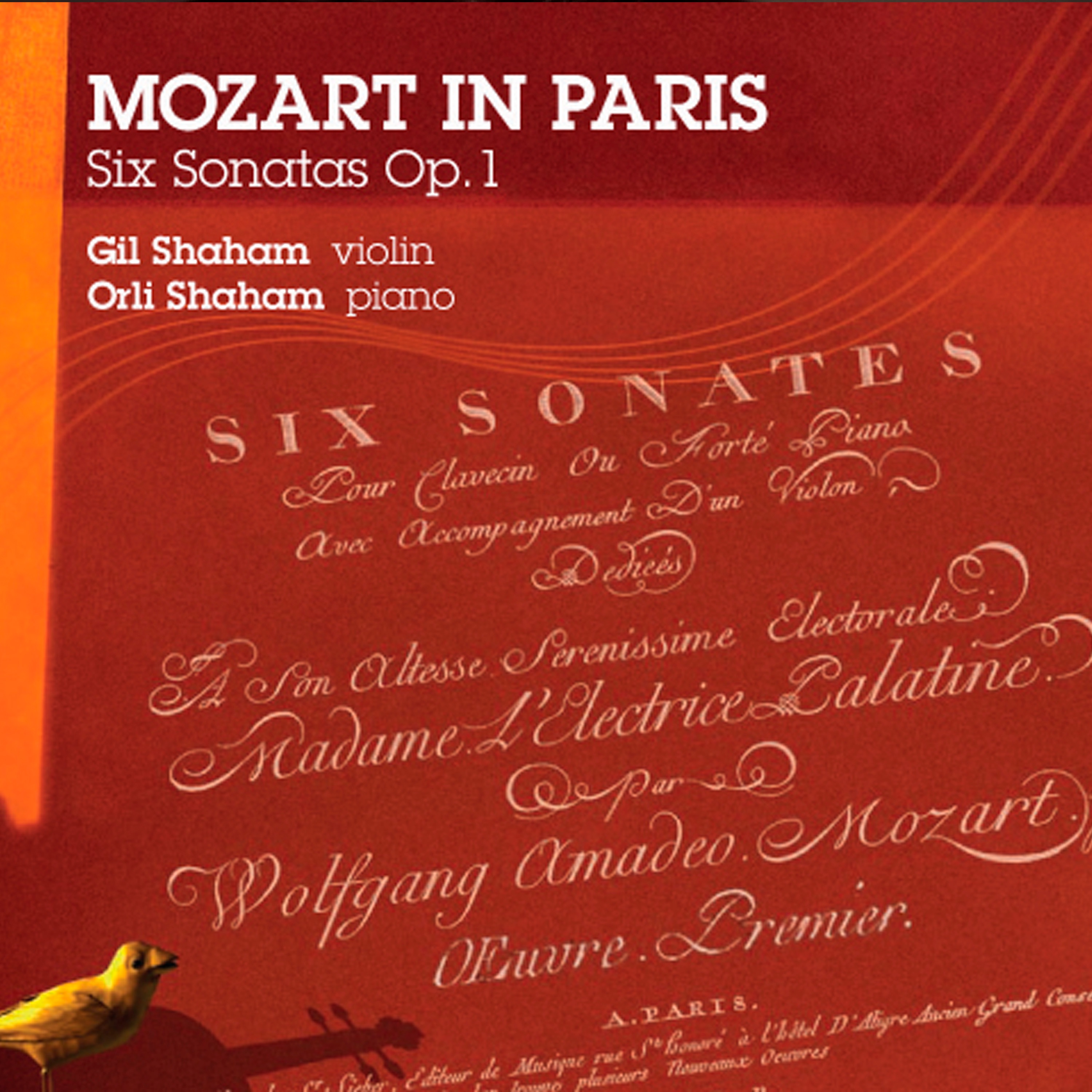 Mozart in Paris: 6 Sonatas, Op. 1 album cover