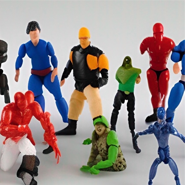 Action Figures Fighting - Single album cover