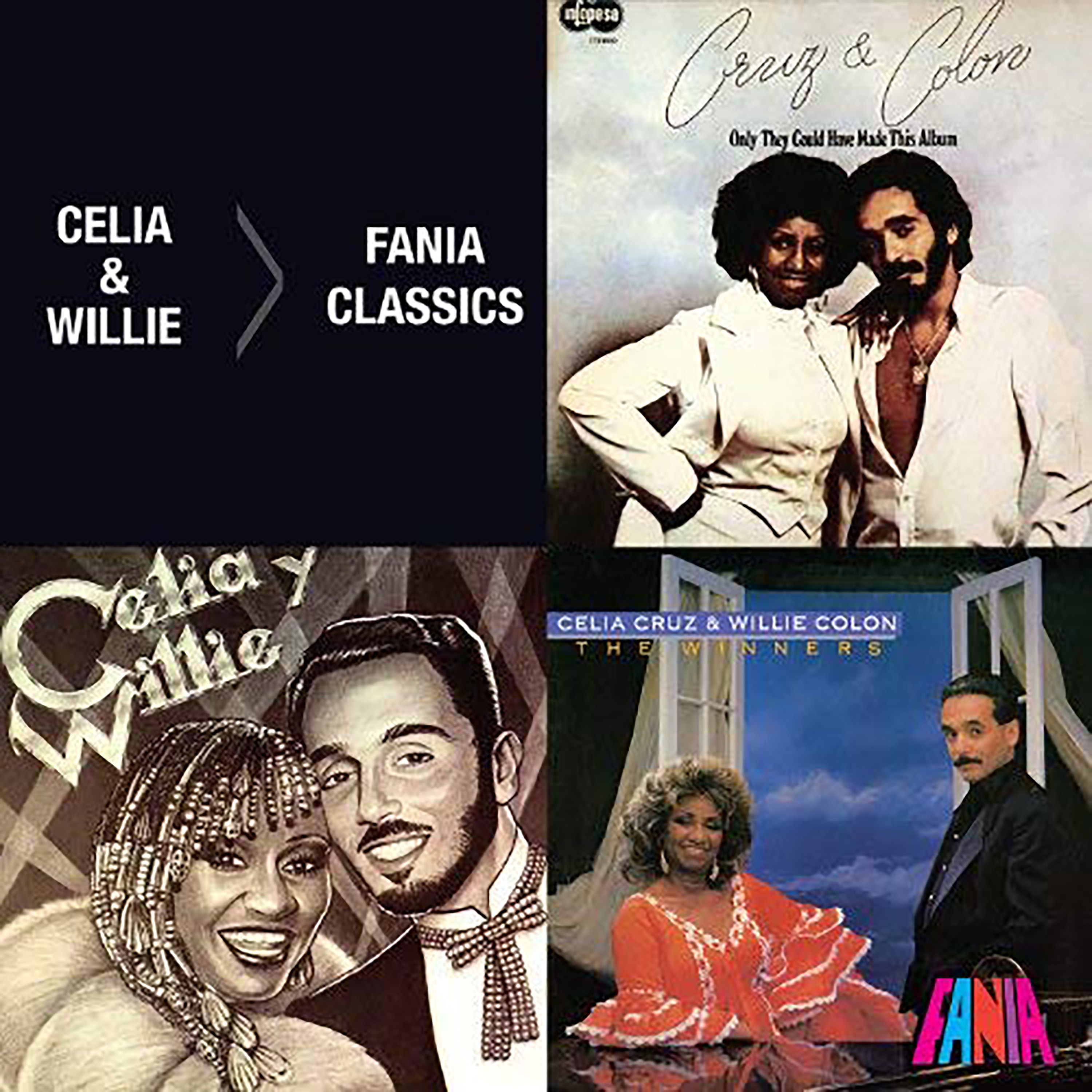 Fania Classics: Celia Cruz & Willie Colón album cover