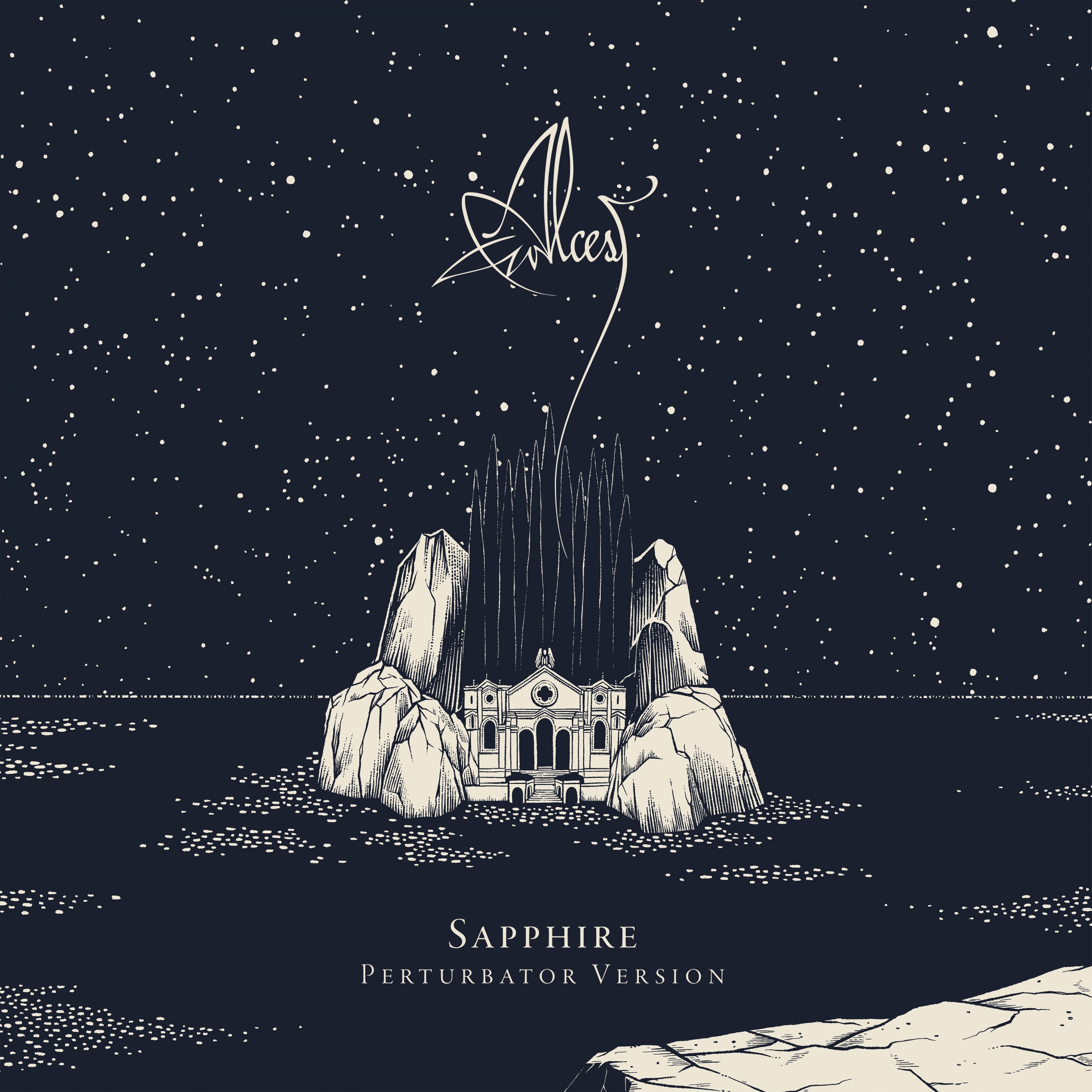 Sapphire (Perturbator Version) - Single album cover