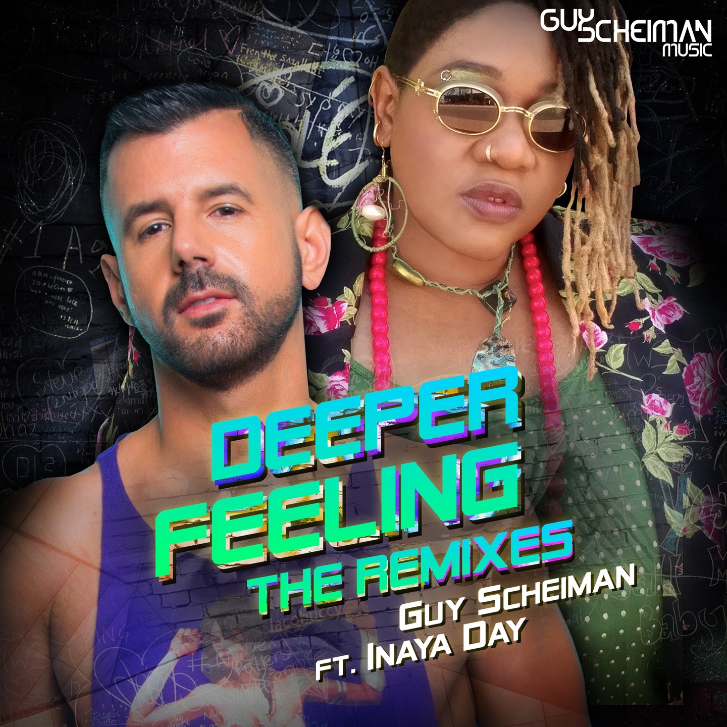 Deeper Feeling the Remixes (feat. Inaya Day & Inaya Day - Deeper Feeling) album cover