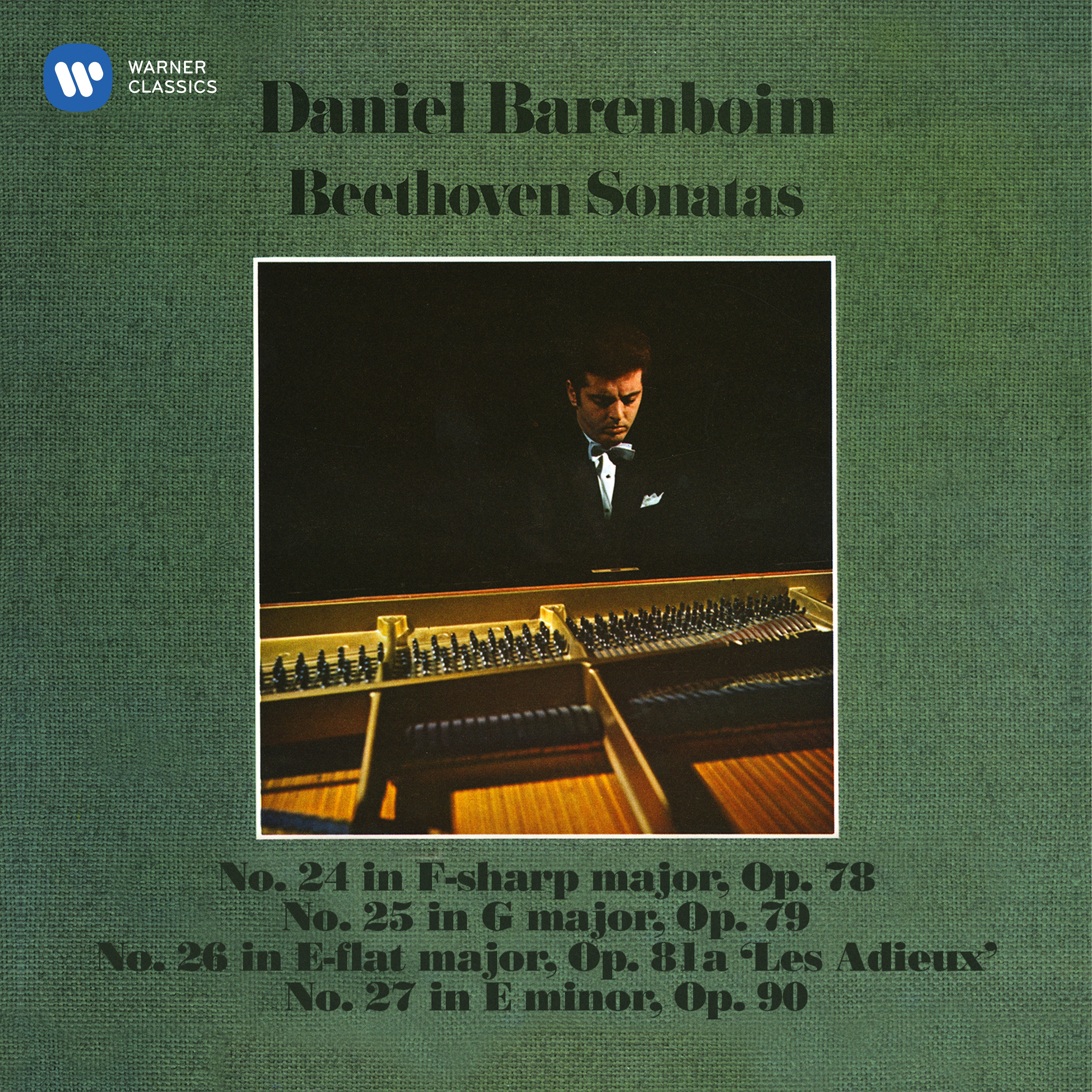 Beethoven: Piano Sonatas Nos. 24, 25, 26 "Les Adieux" & 27 album cover