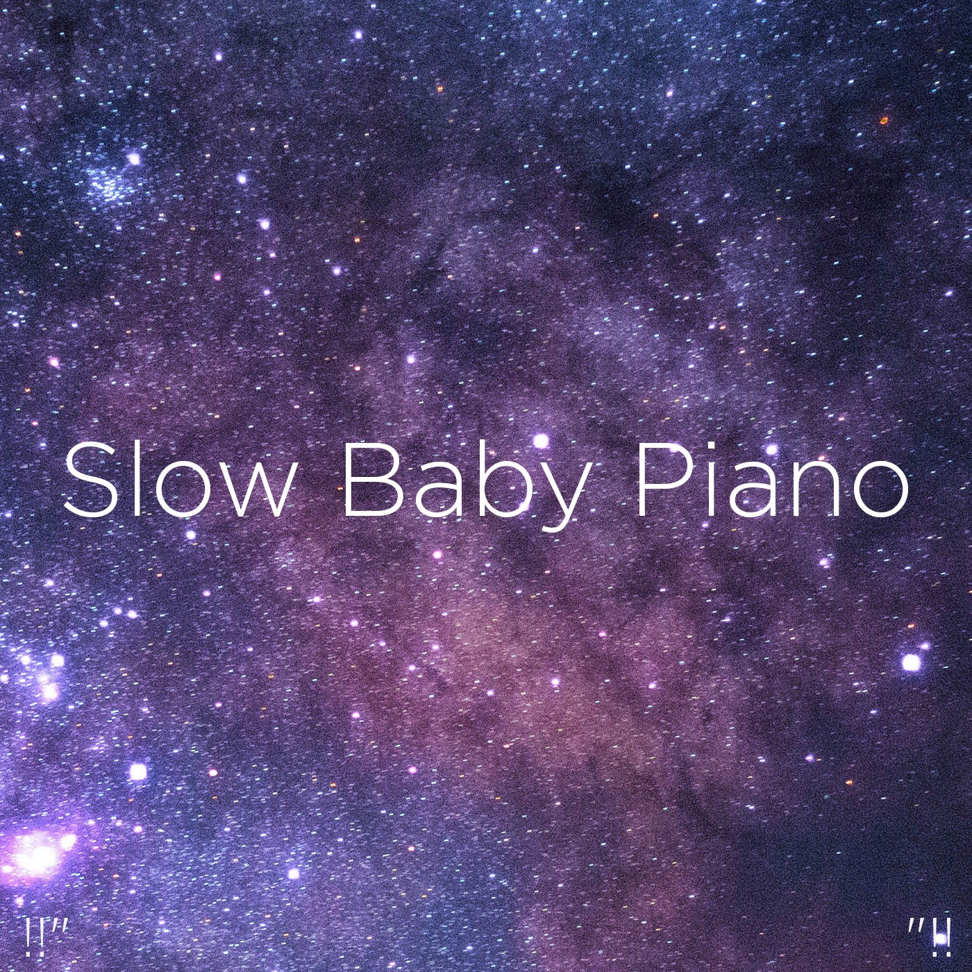 !!" Slow Baby Piano "!! album cover