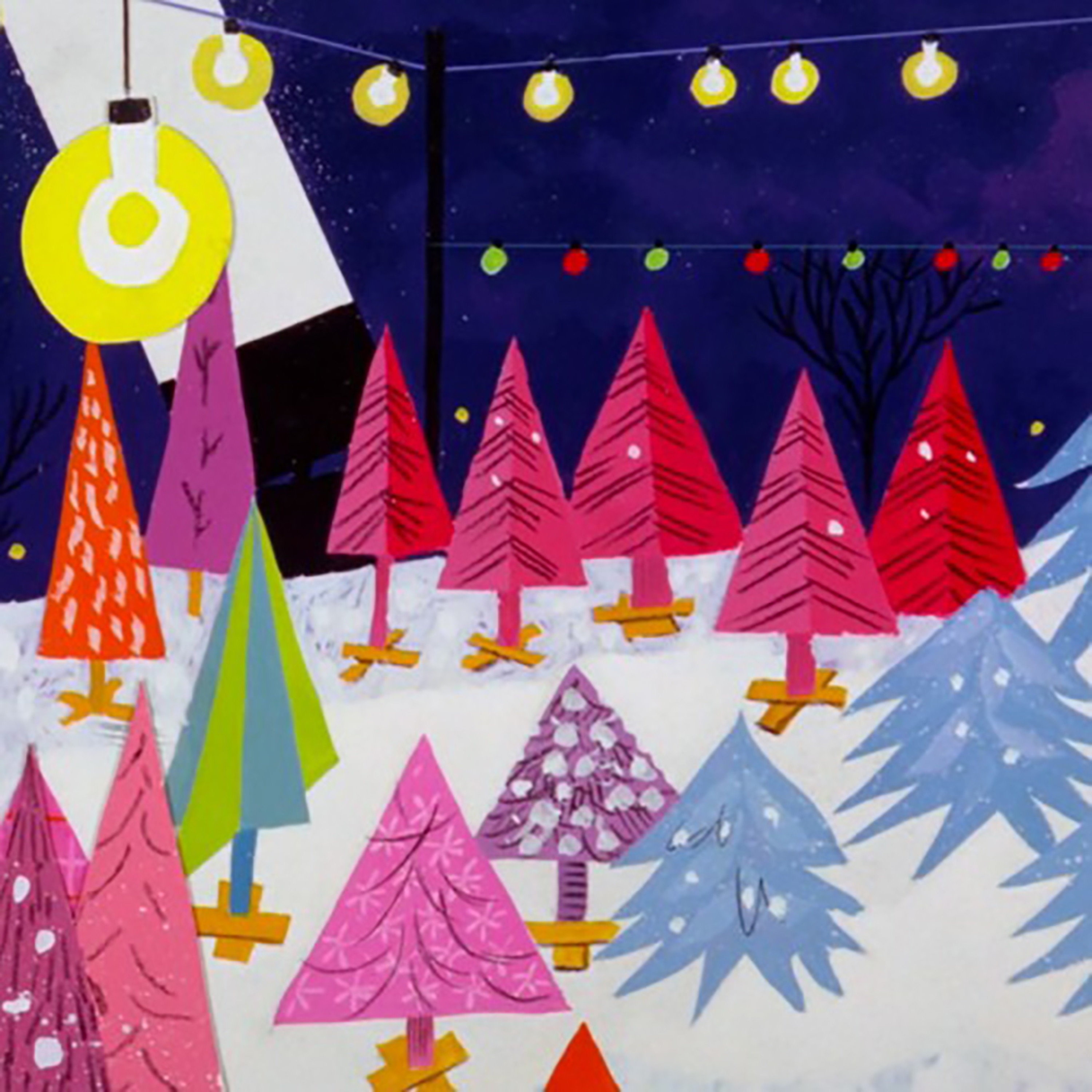 A Lofi Xmas album cover