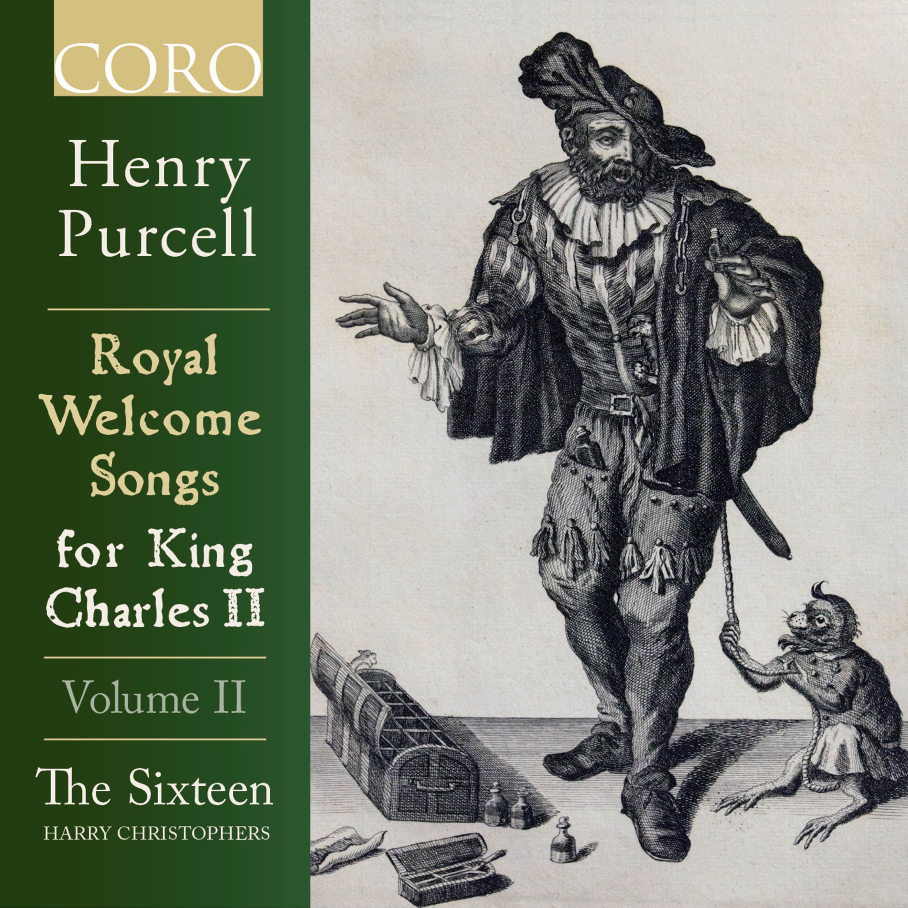 Purcell: Royal Welcome Songs for King Charles II, Volume II album cover