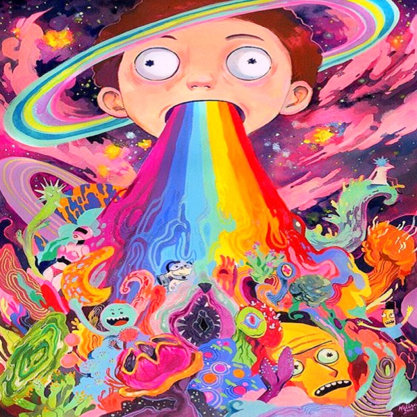 Rick & Morty On Acid - Single album cover