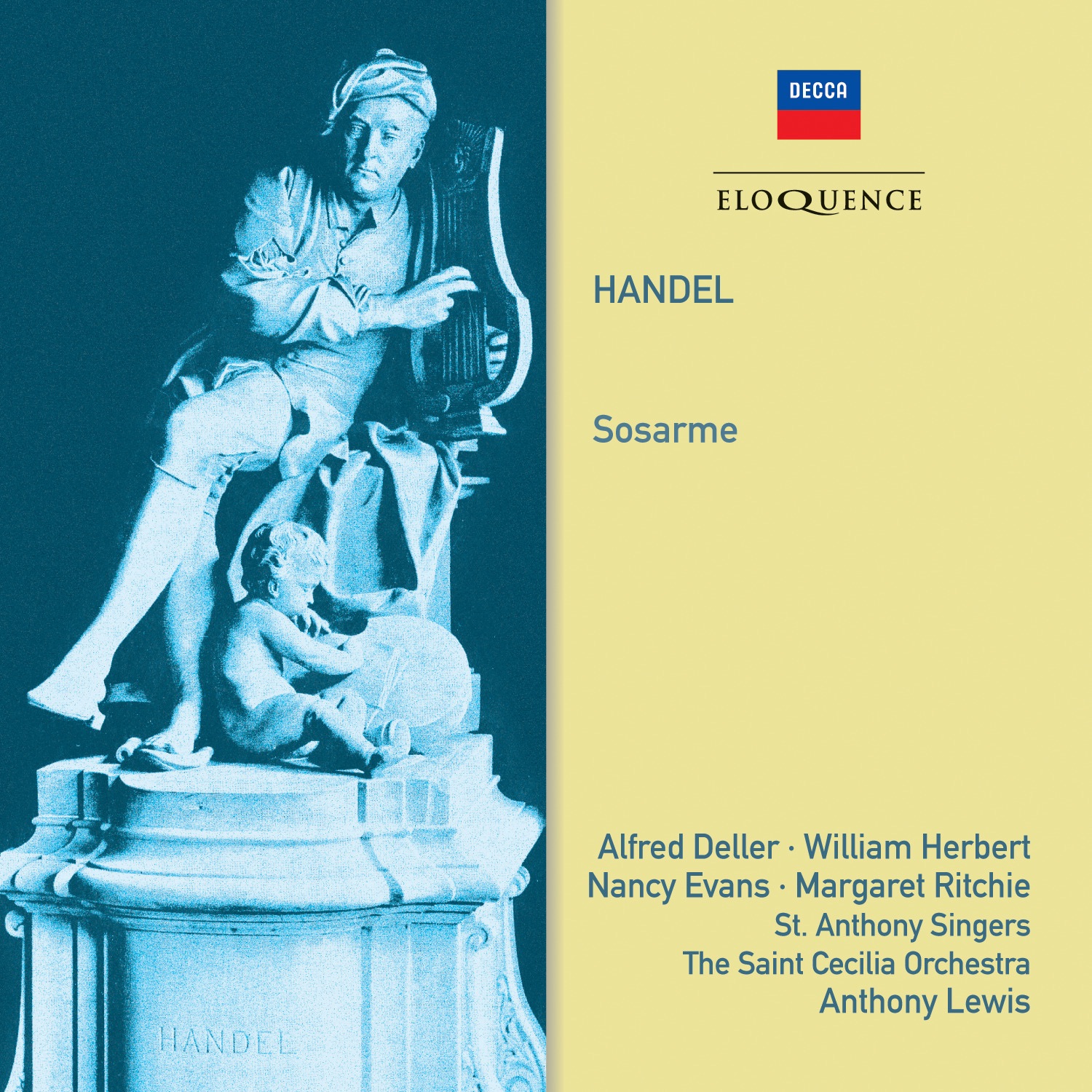 Handel: Sosarme album cover