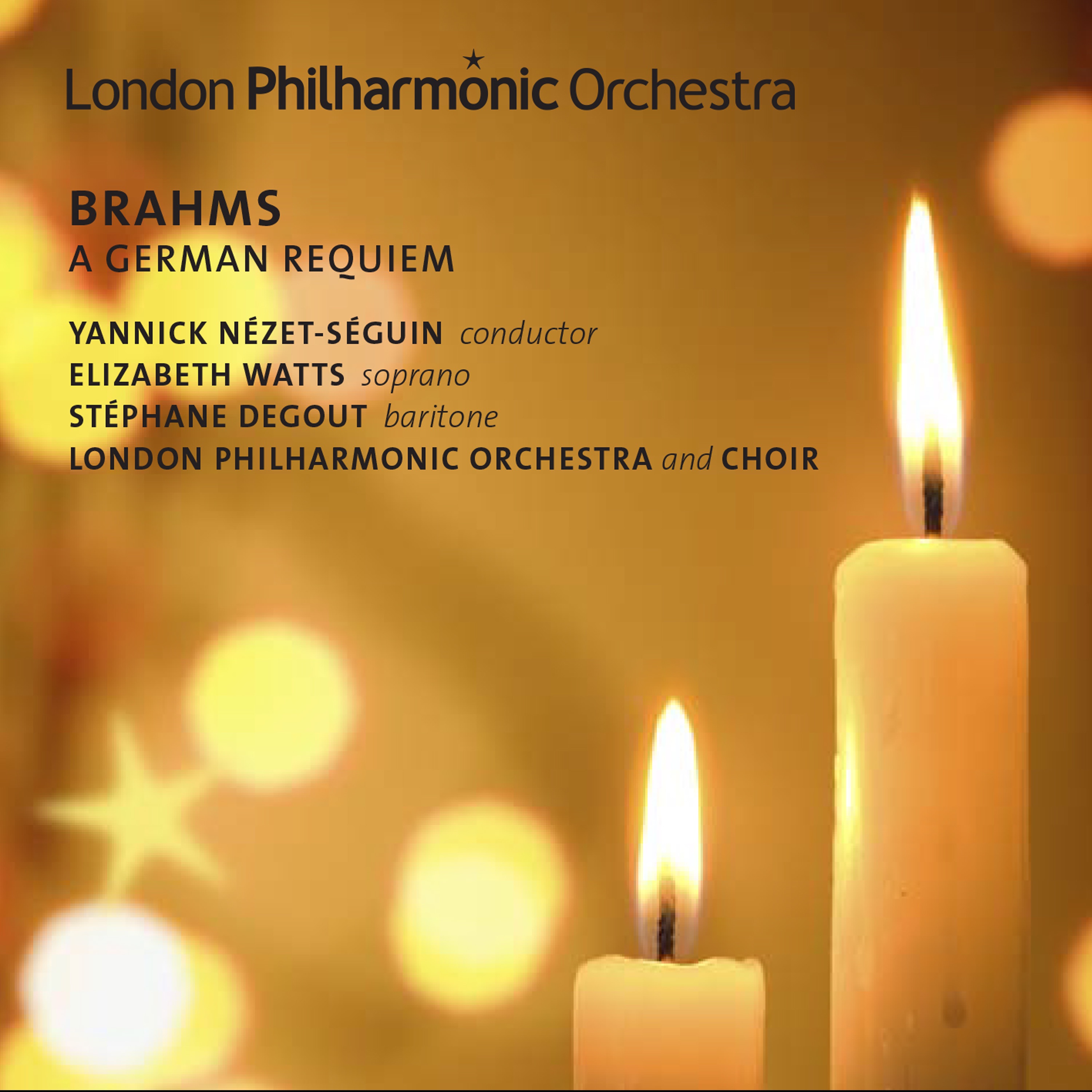 Brahms: A German Requiem album cover