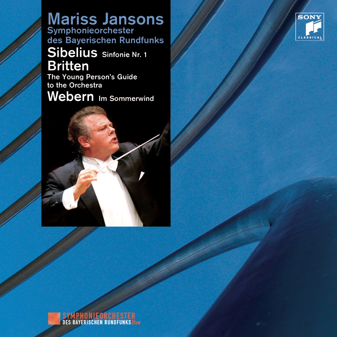 Sibelius: Symphony No. 1, Britten: The Young Person's Guide to the Orchestra, Webern: Im Sommerwind album cover