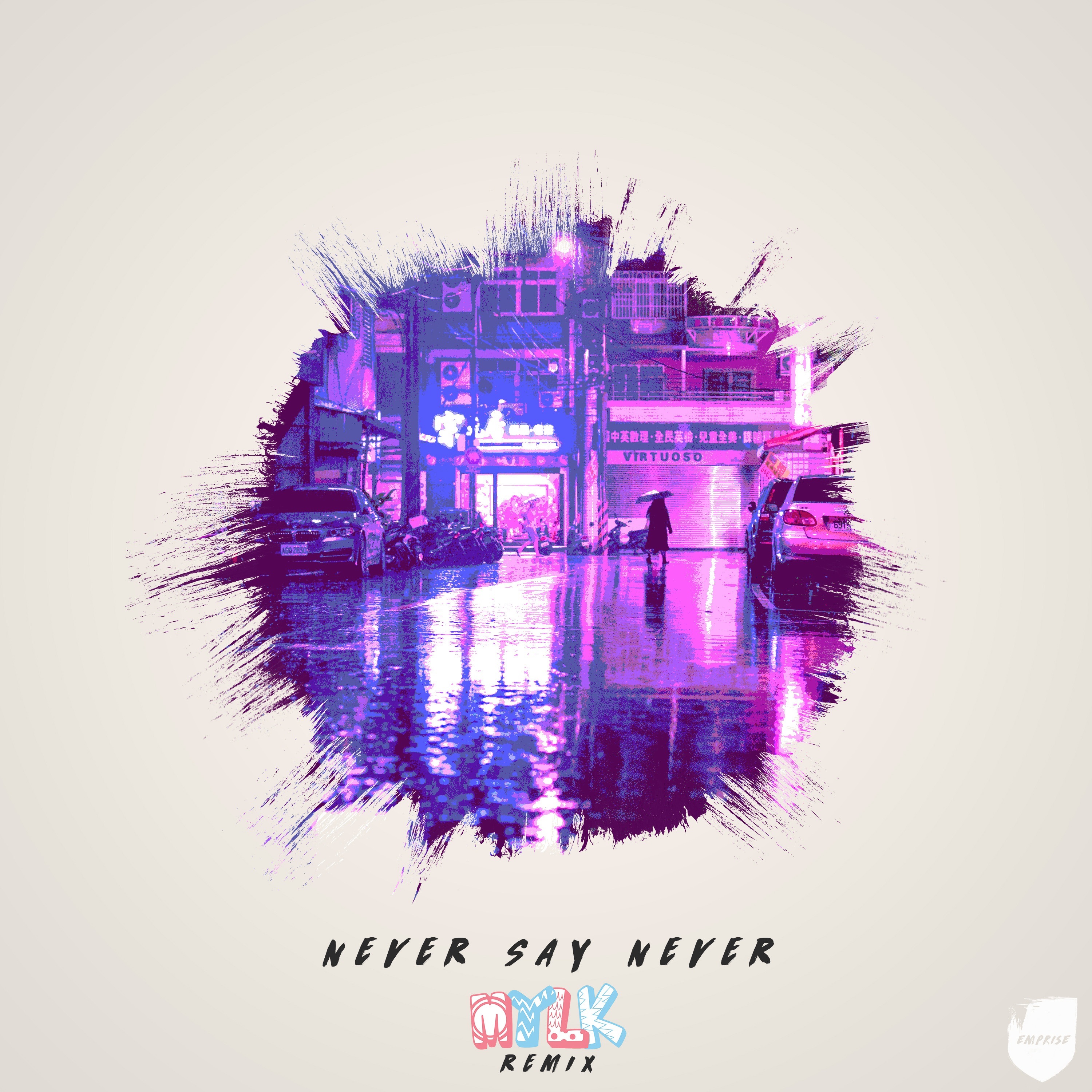 Never Say Never (MYLK Remix) - Single album cover