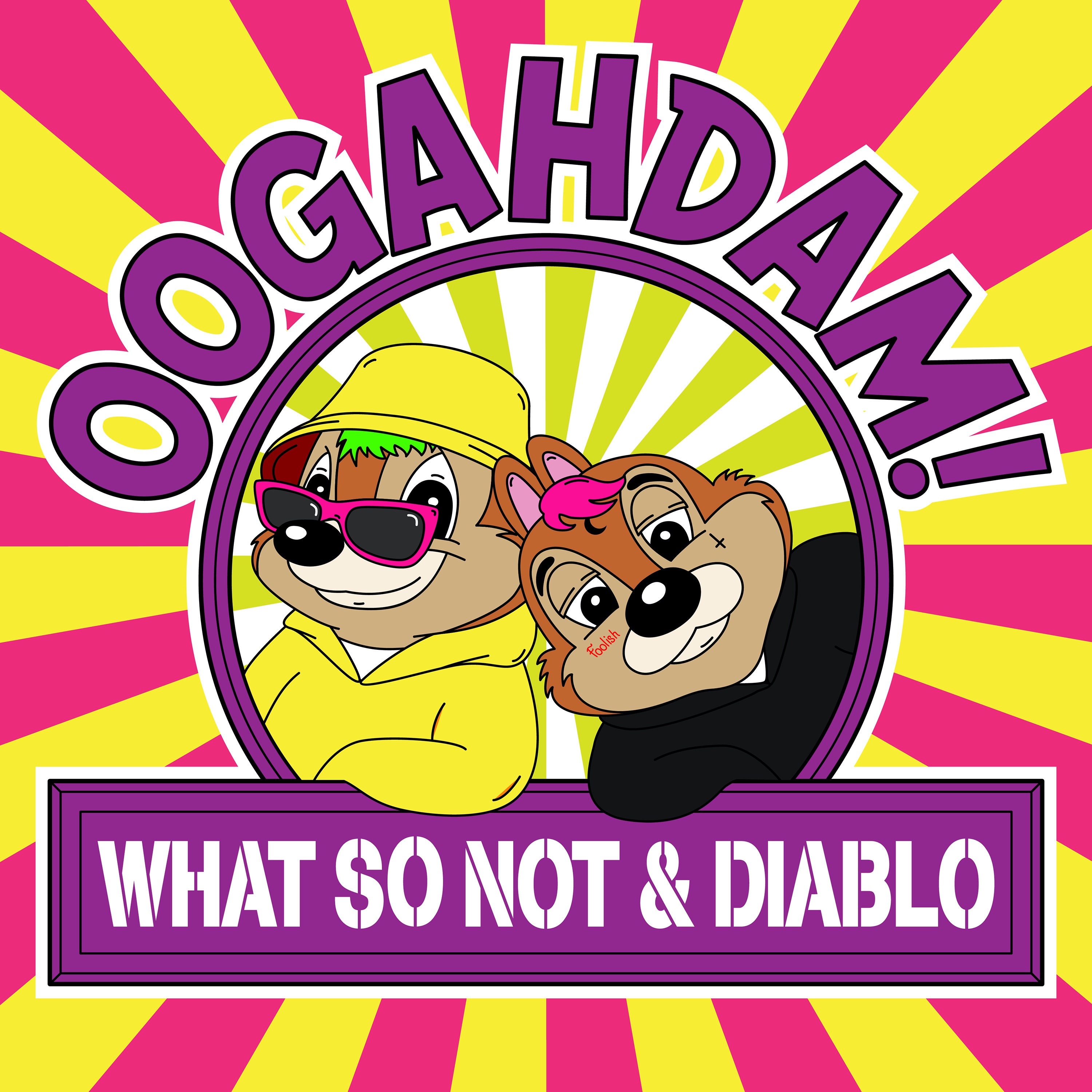 OOGAHDAM! (Remixes) - Single album cover