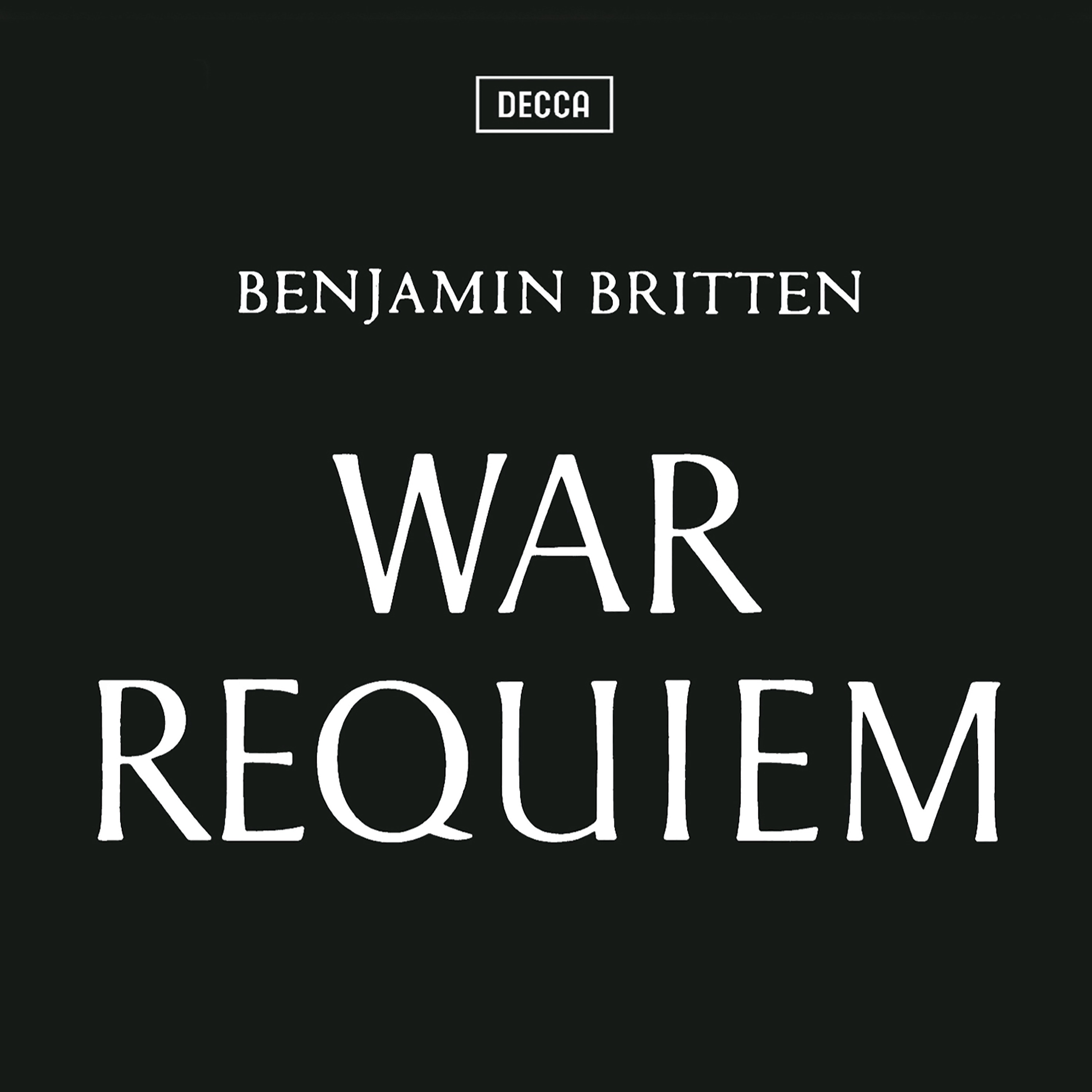 Britten: War Requiem album cover