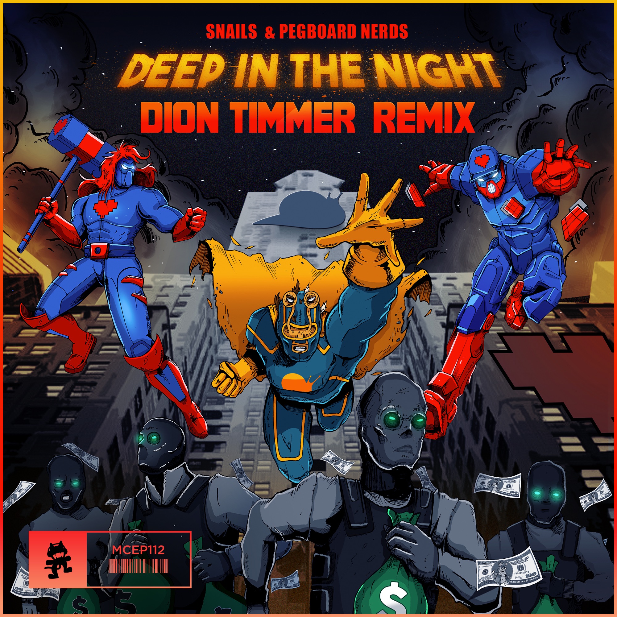 Deep in the Night (Dion Timmer Remix) - Single album cover