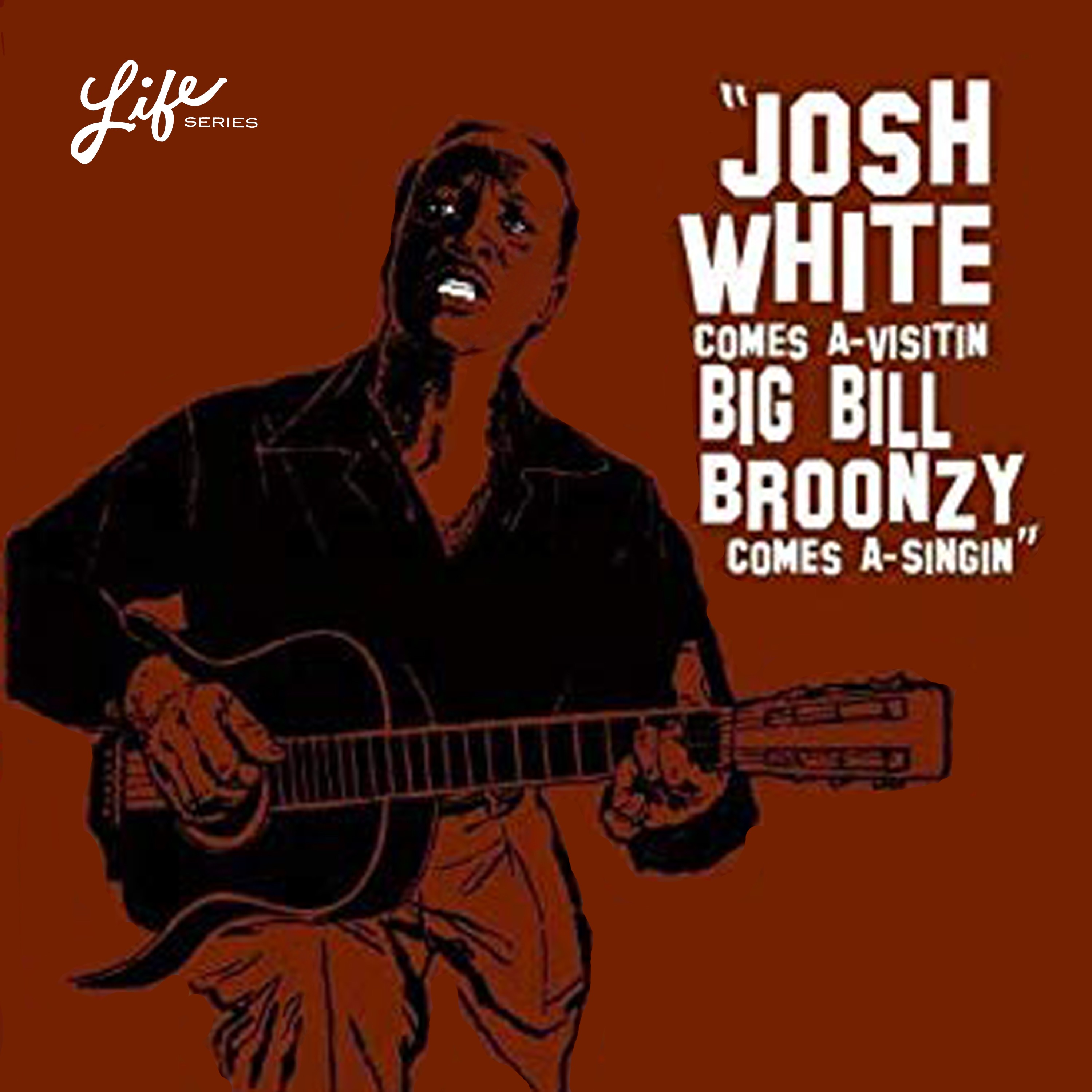 Josh White Comes A-Visitin', Big Bill Broonzy Comes A-Singin' album cover