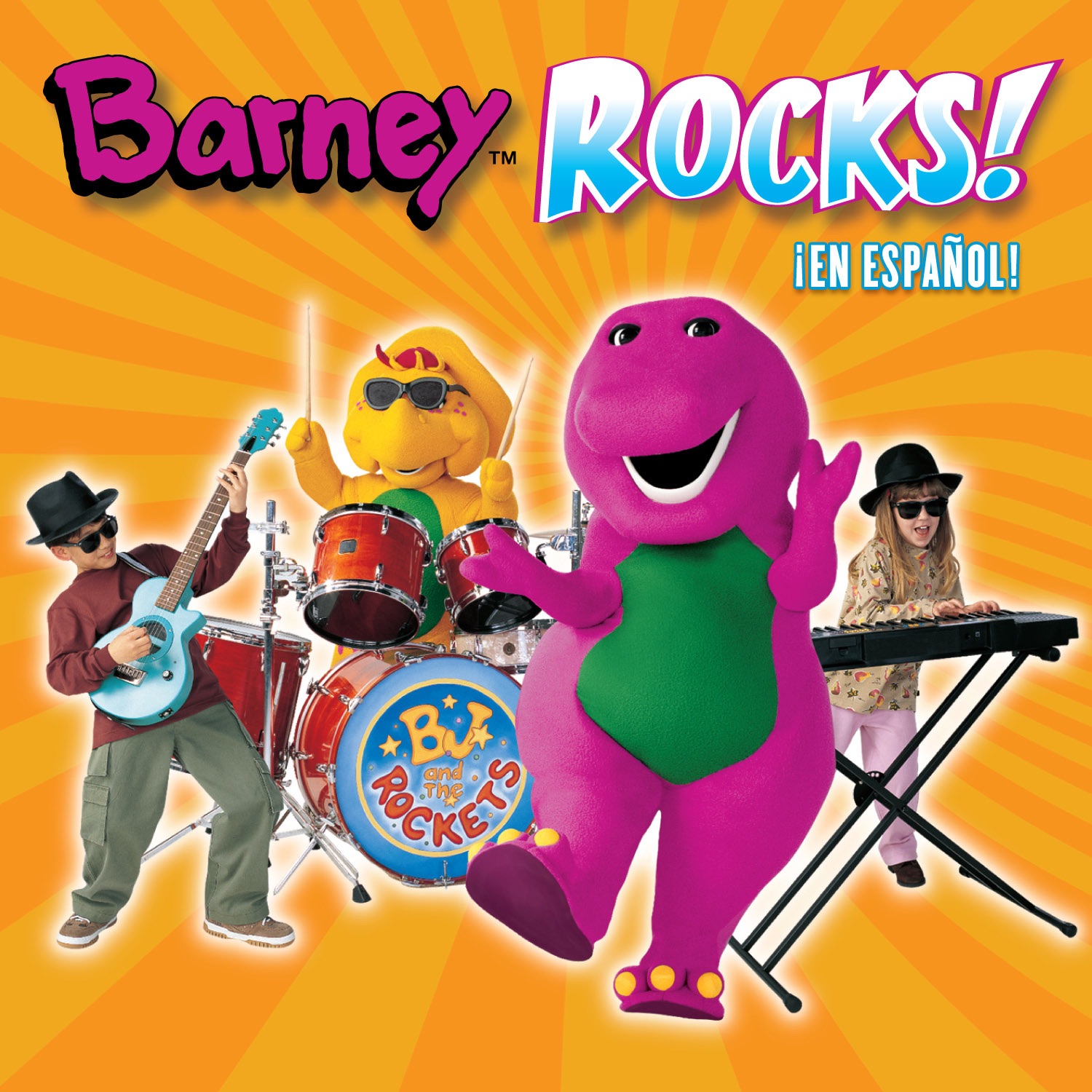 Barney Rocks! ¡En Español! album cover