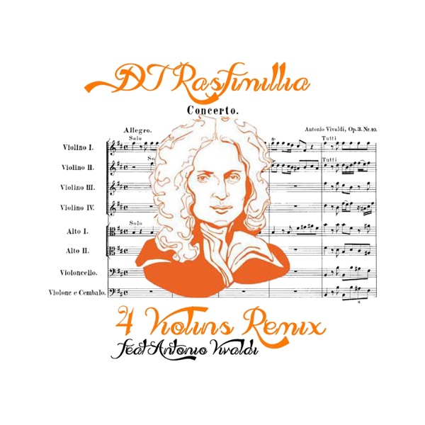 4 Violins (feat. Antonio Vivaldi) [Remix] - Single album cover
