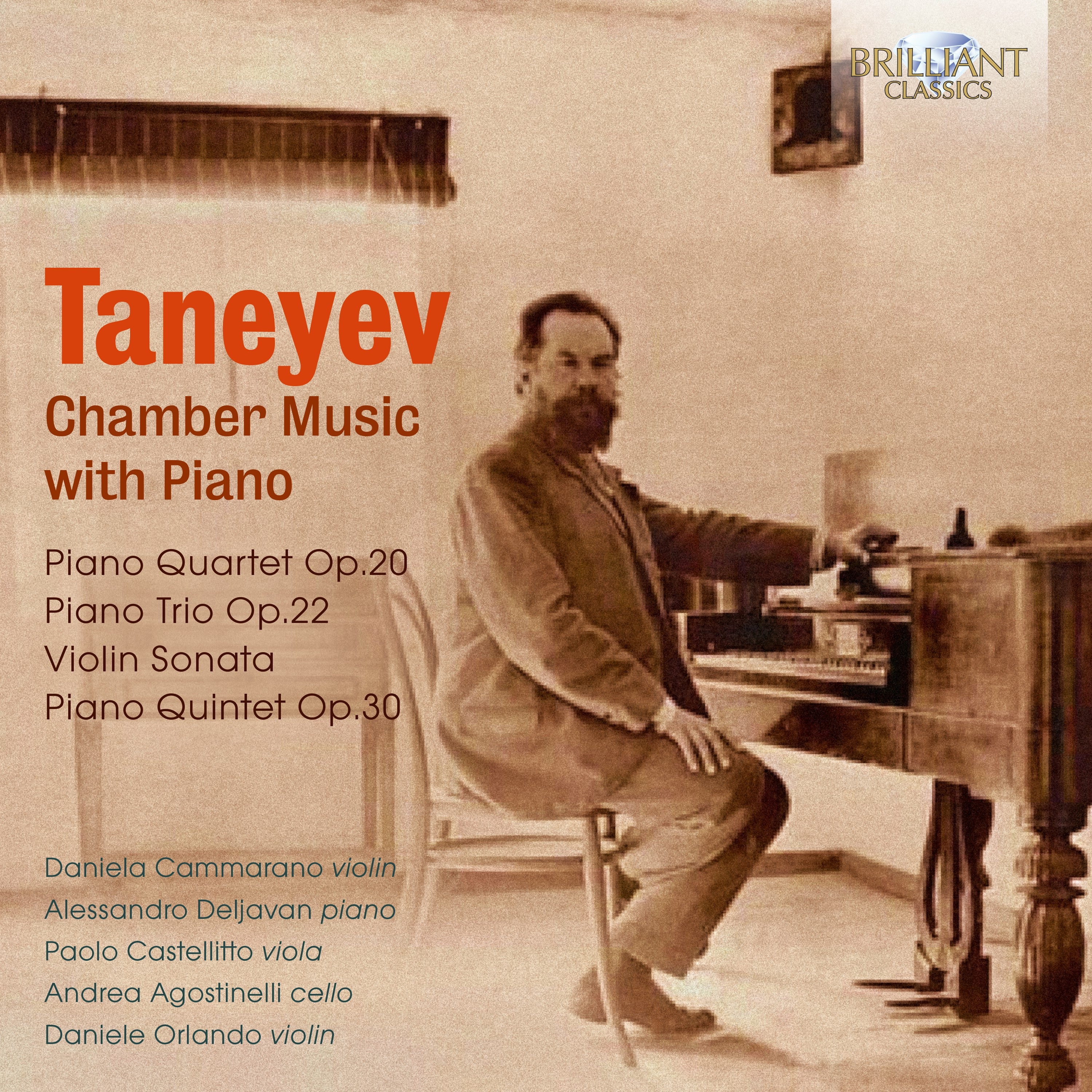 Taneyev: Chamber Music with Piano album cover