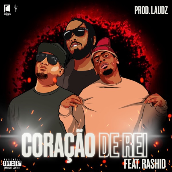 Coração de Rei (feat. Rashid) - Single album cover
