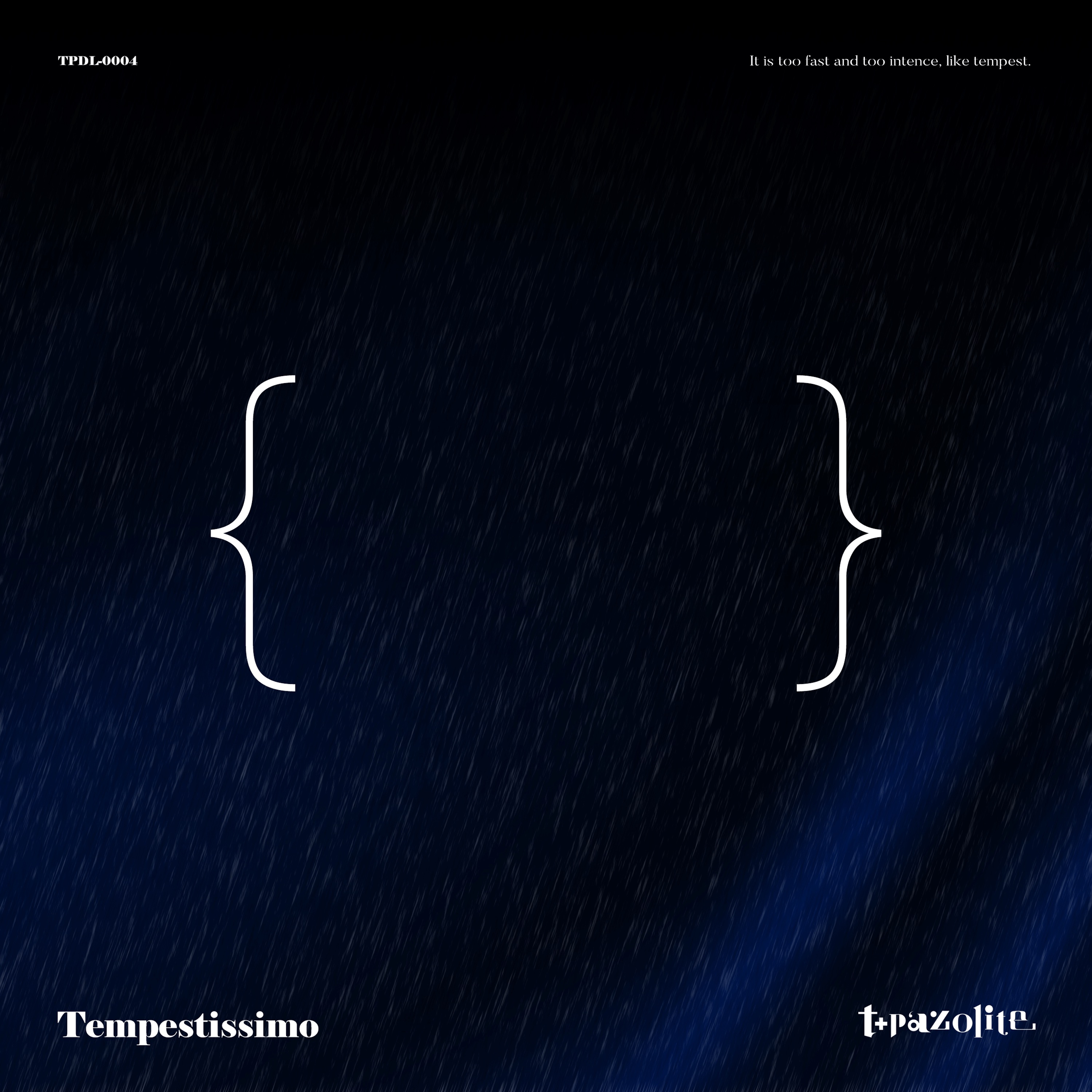 Tempestissimo - Single album cover