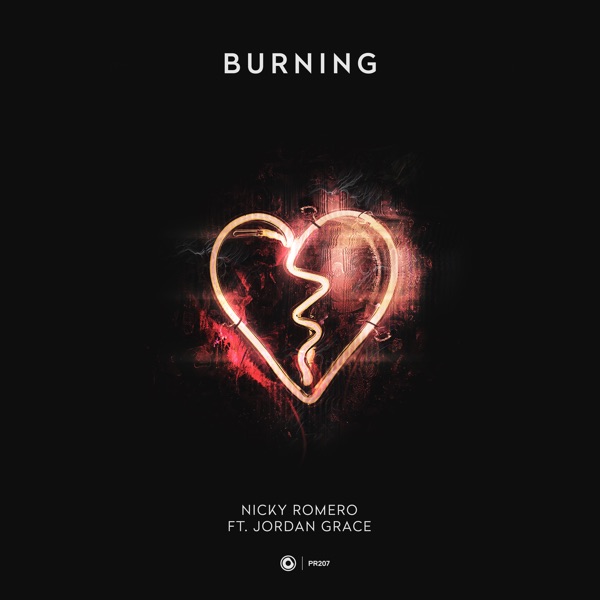 Burning (feat. Jordan Grace) - Single album cover