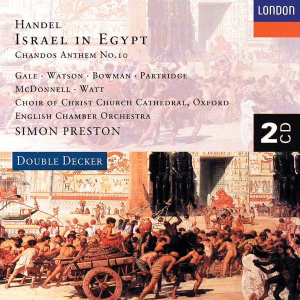 Handel: Israel in Egypt - Chandos Anthems album cover