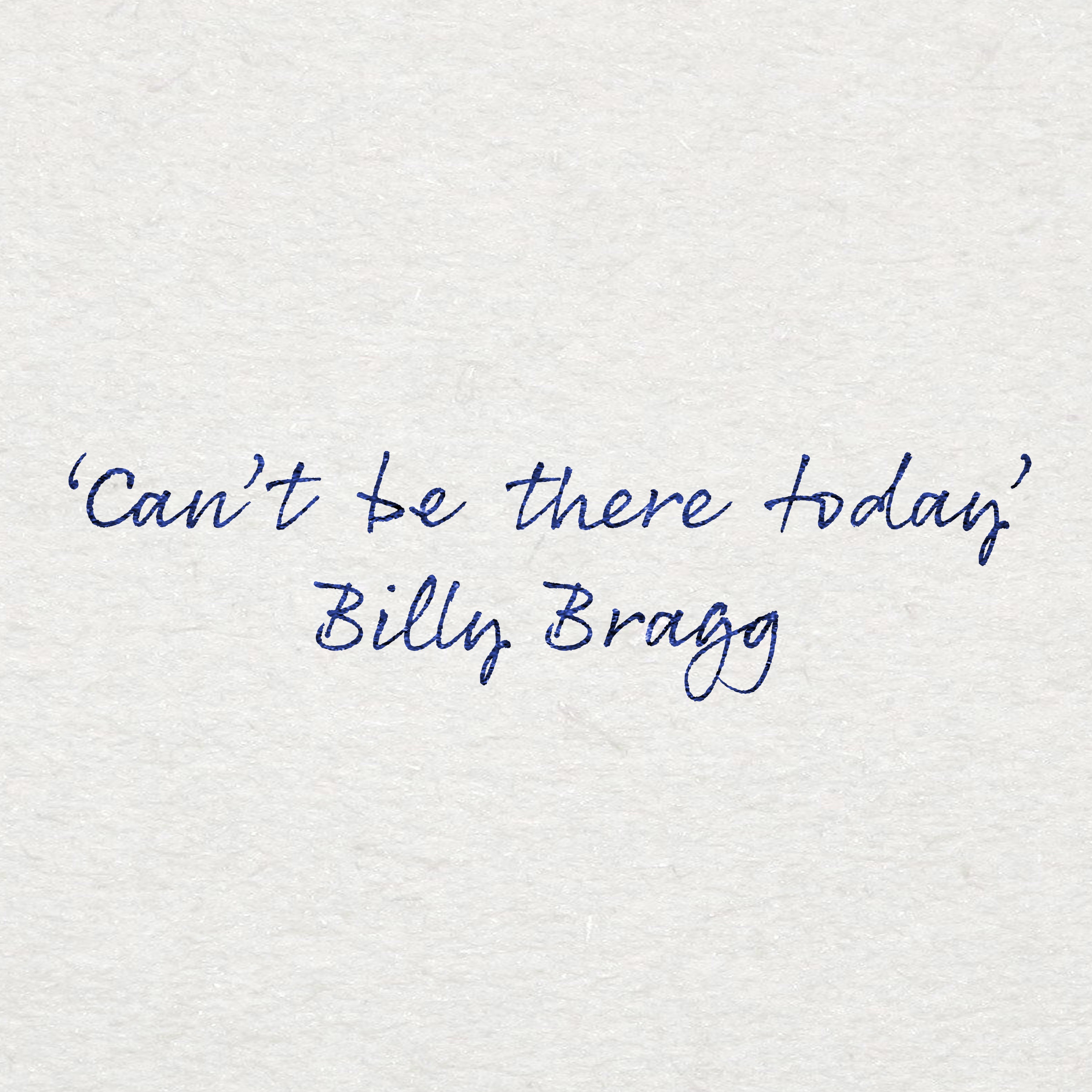 Can't Be There Today - Single album cover
