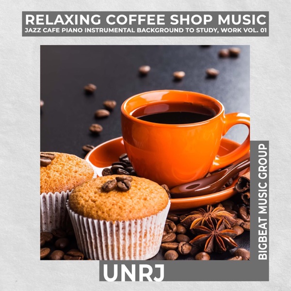Relaxing Coffee Shop Music - Jazz Cafe Piano Instrumental Background to Study, Work album cover