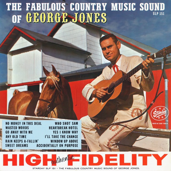The Fabulous Country Music Sound of George Jones album cover