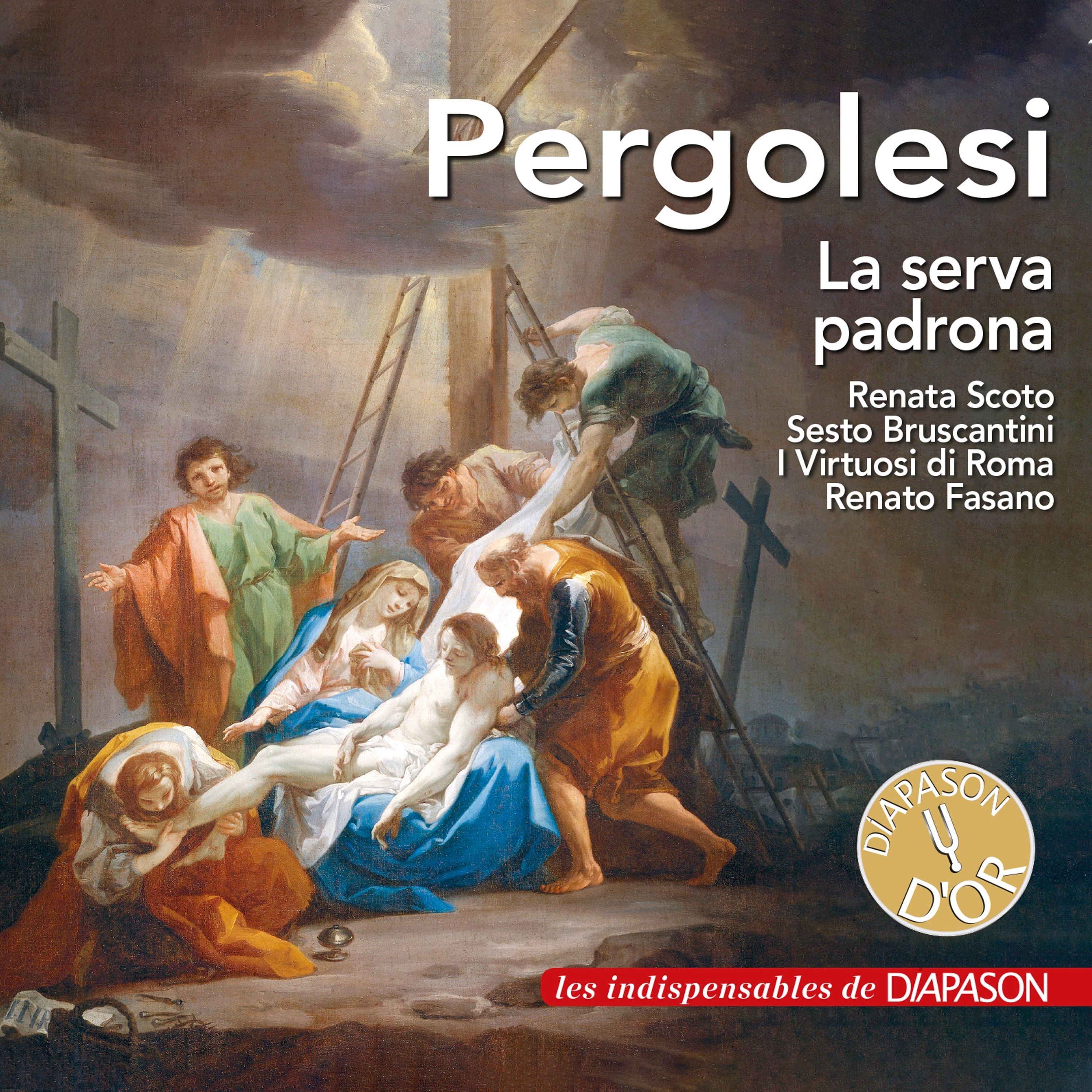 Pergolesi: La serva padrona (Les indispensables de Diapason) album cover