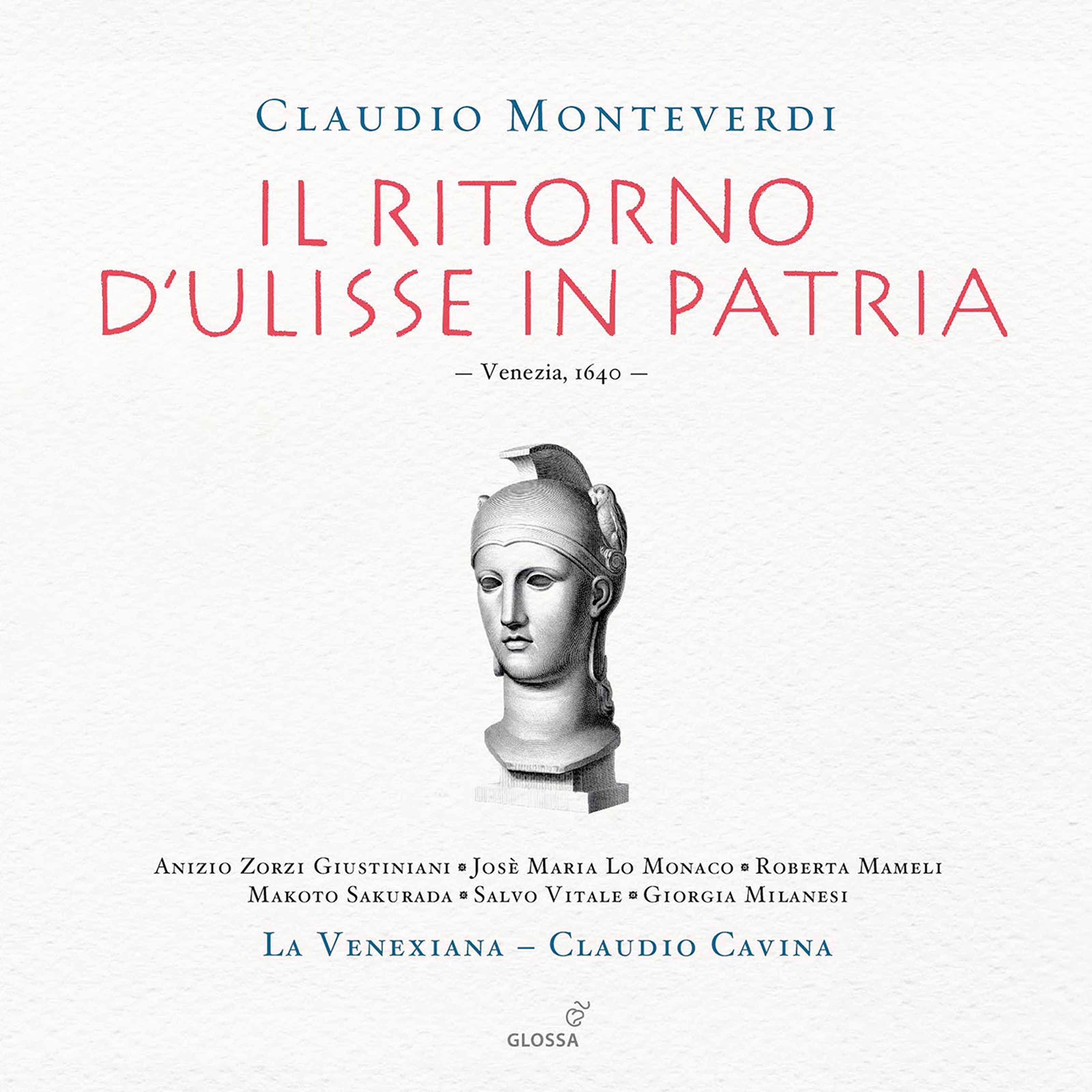 Monteverdi: Il ritorno d'Ulisse in patria, SV 325 album cover