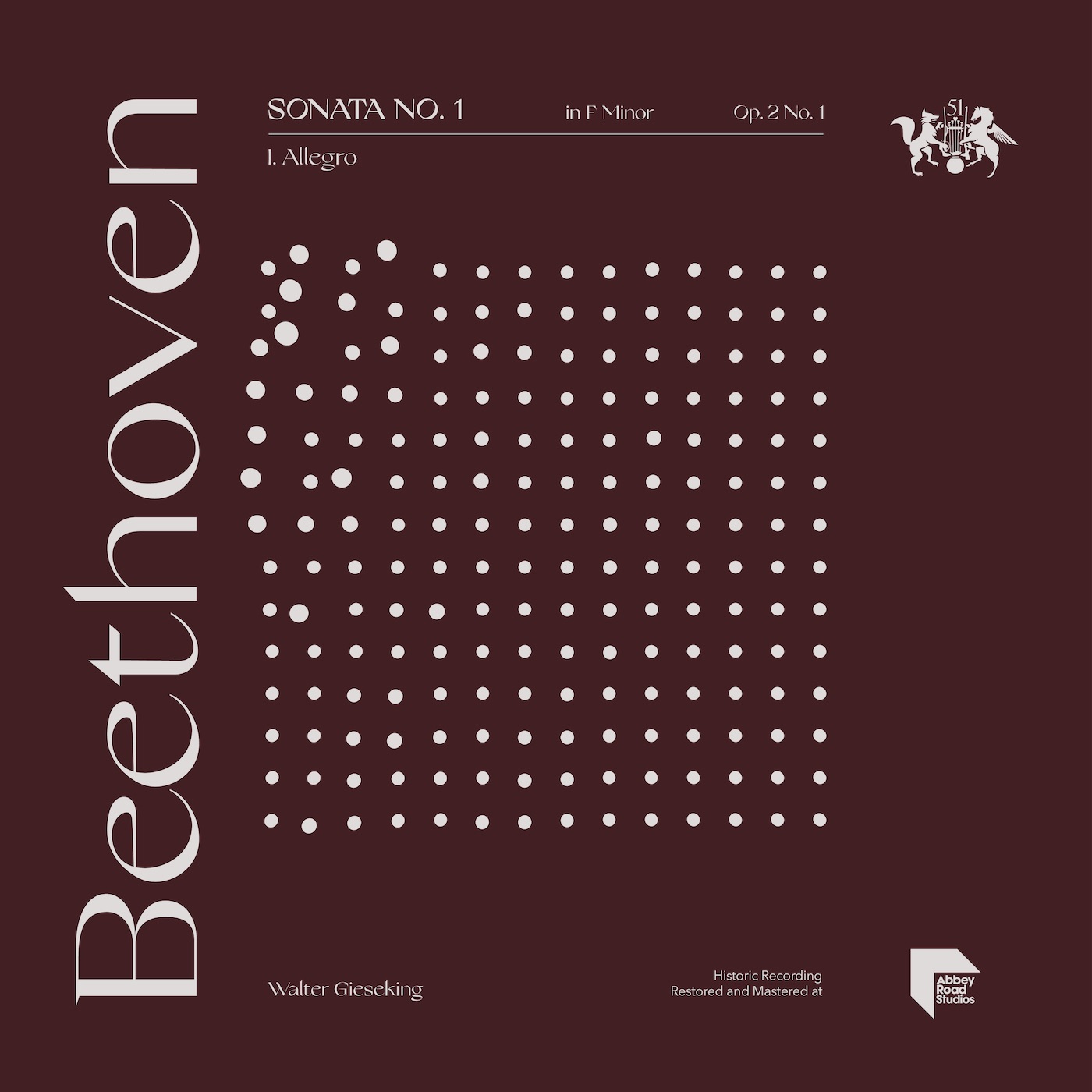 Beethoven: Sonata No. 1 in F Minor, Op. 2 No. 1: I. Allegro - Single album cover