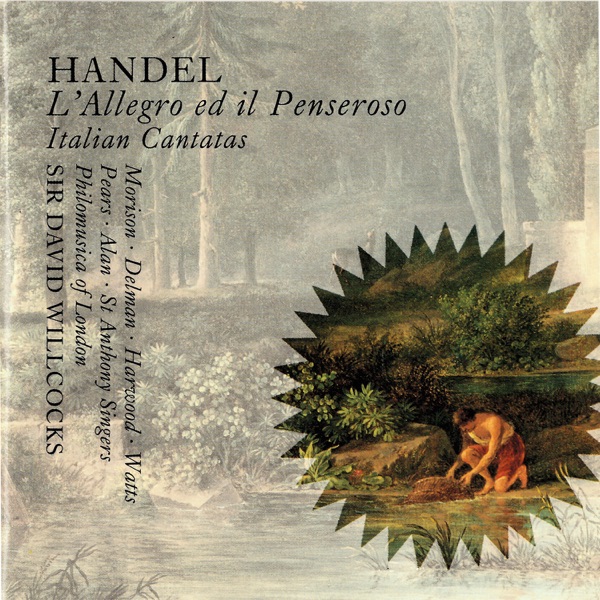 Handel: L'Allegro ed Il Penseroso; Italian Cantatas album cover