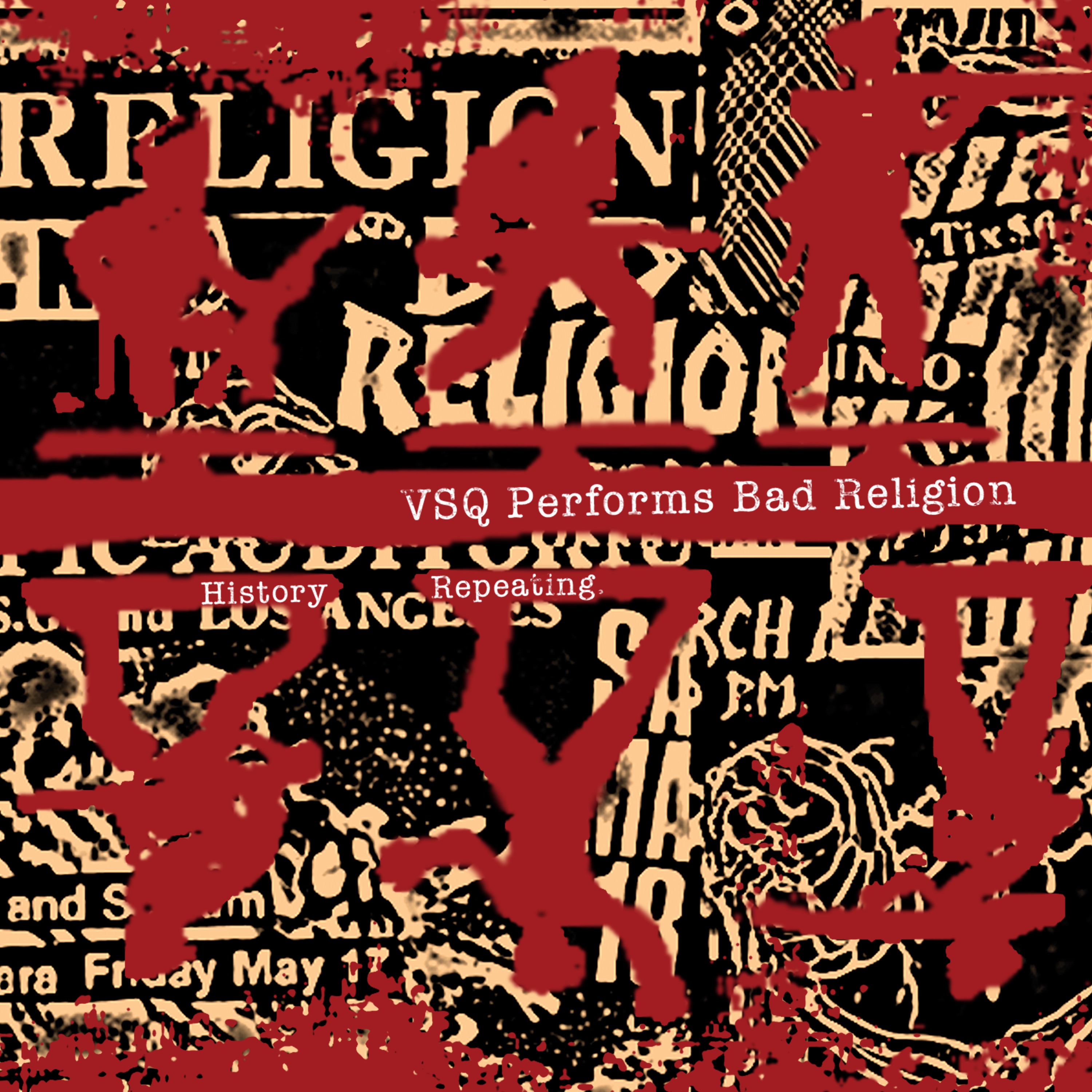 VSQ Performs Bad Religion: History Repeating album cover
