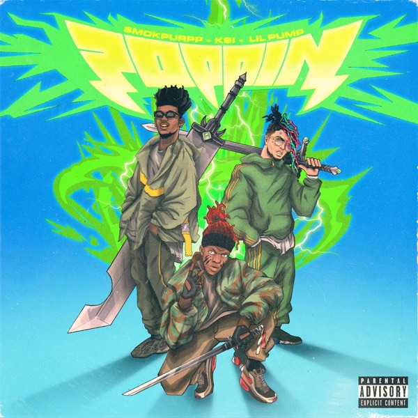 Poppin (feat. Lil Pump & Smokepurpp) - Single album cover