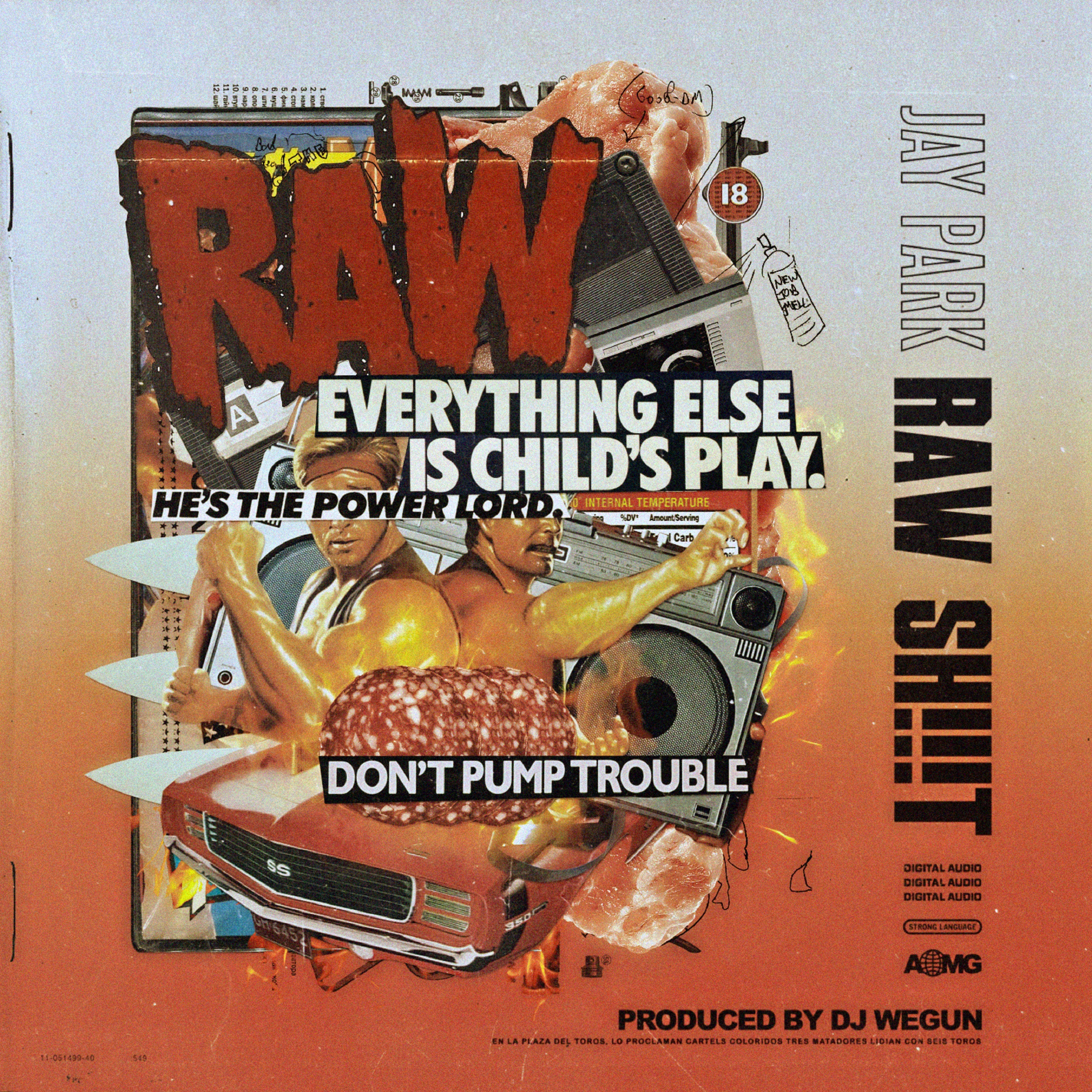 Raw Sh!t (with DJ Wegun) - Single album cover