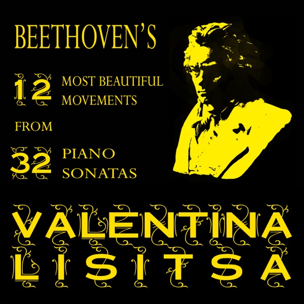 12 Most Beautiful Movements From Beethoven's 32 Piano Sonatas album cover