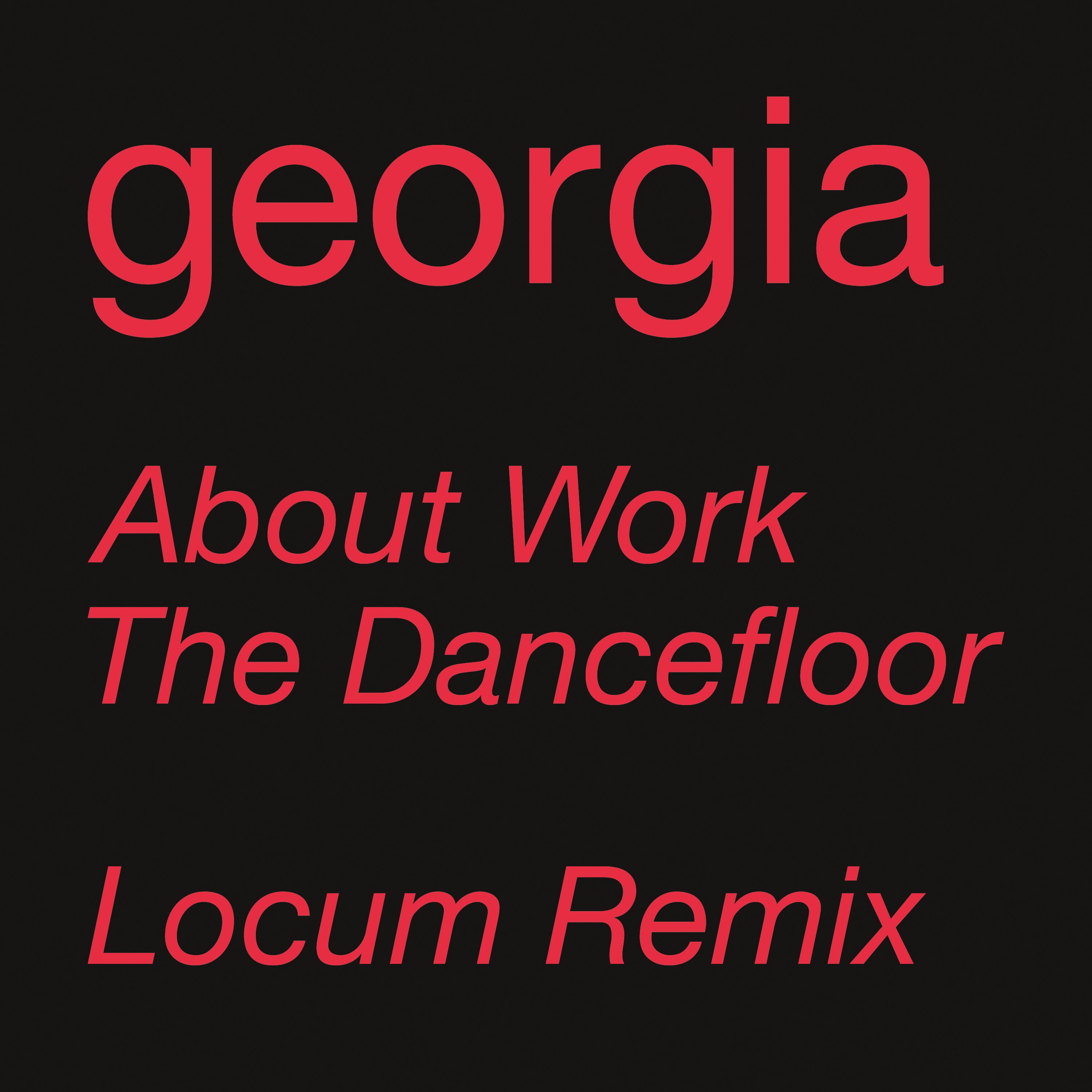About Work the Dancefloor (Locum Remix) - Single album cover