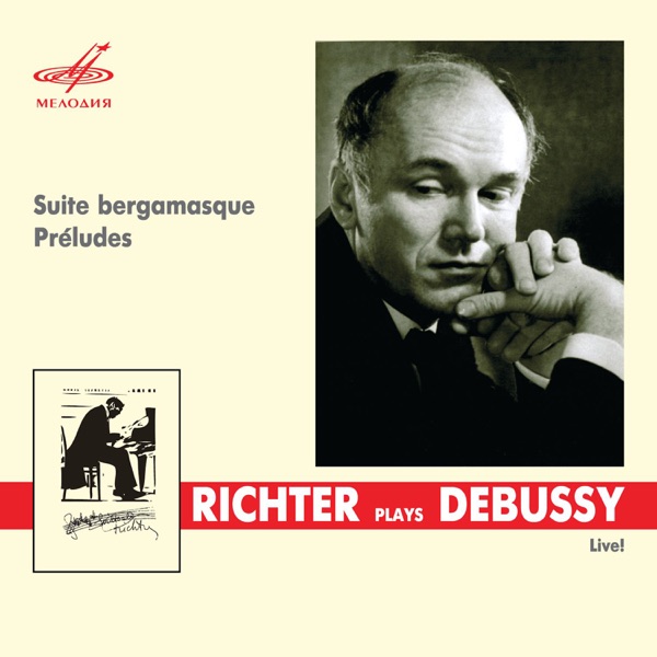 Richter Plays Debussy (Live) album cover
