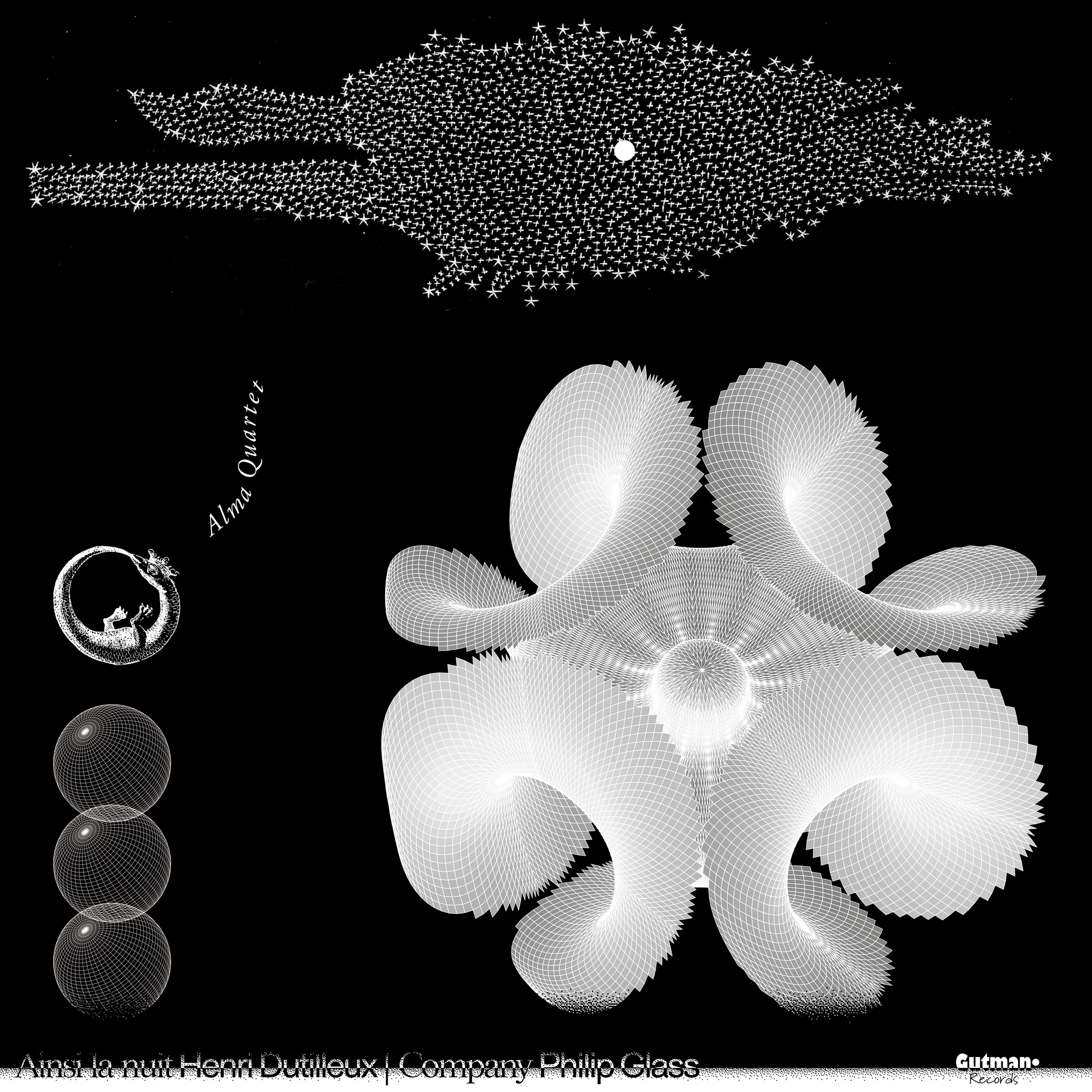 Alma Quartet: Dutilleux and Glass album cover