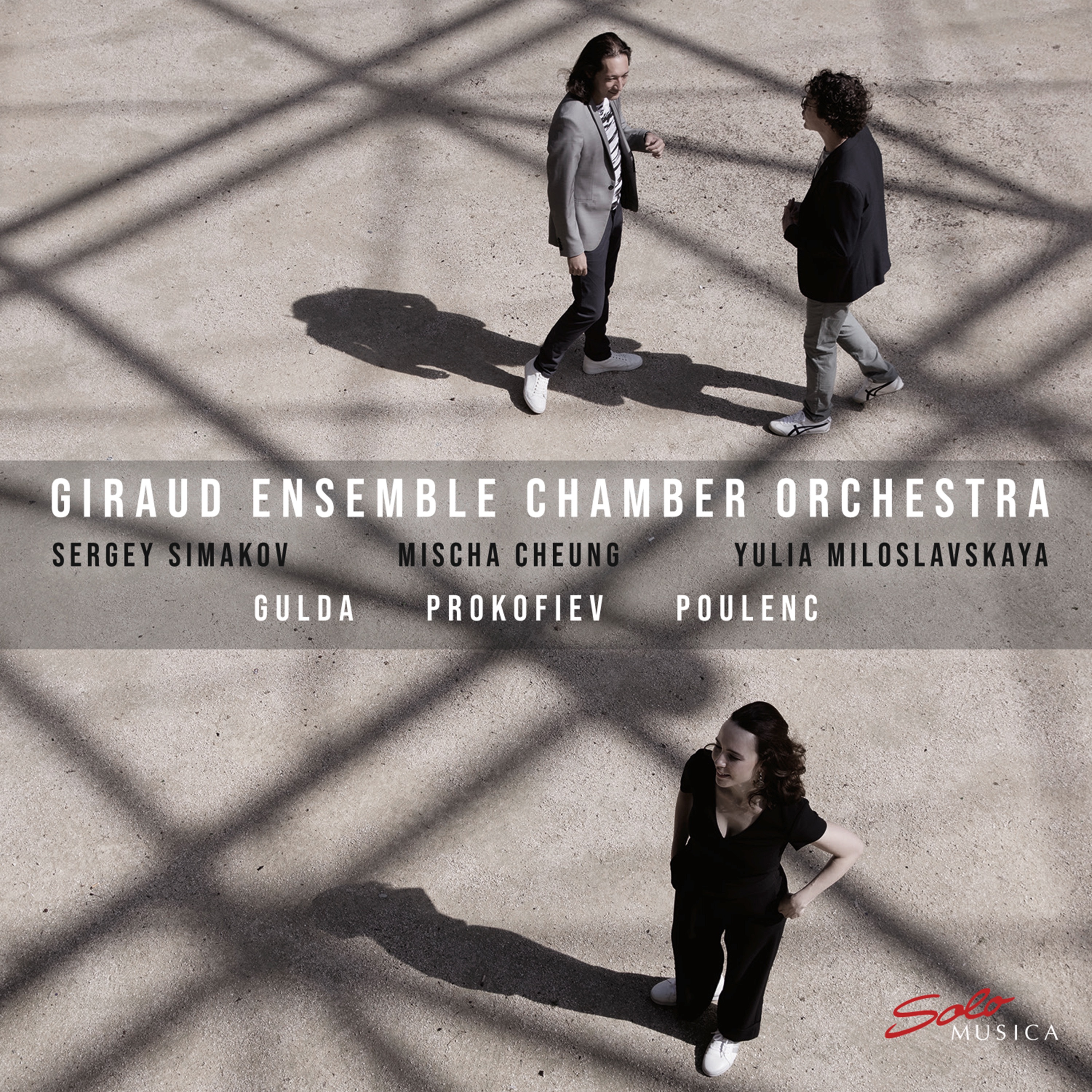 Gulda, Prokofiev & Poulenc: Orchestral Works album cover