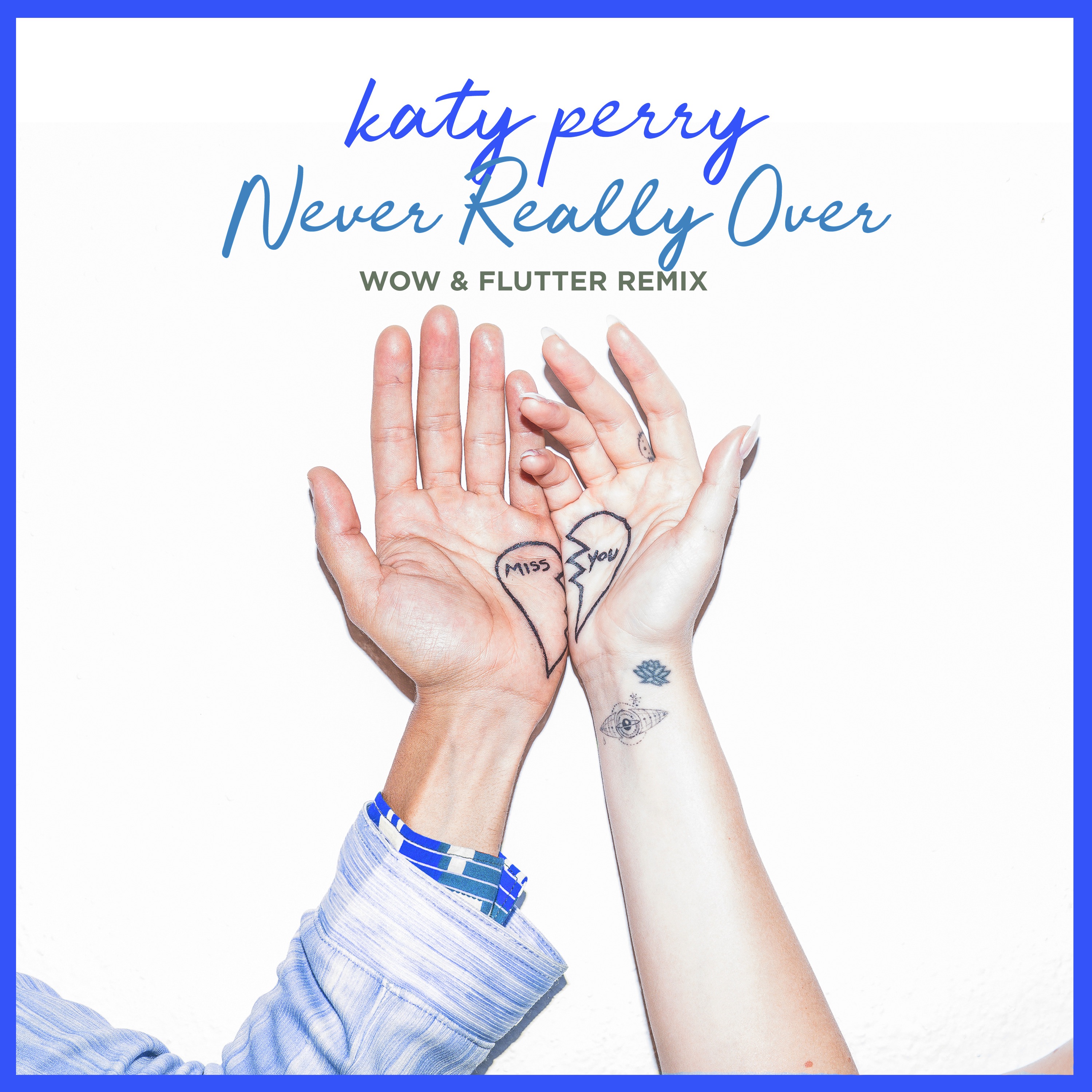 Never Really Over (Wow & Flutter Remix) - Single album cover