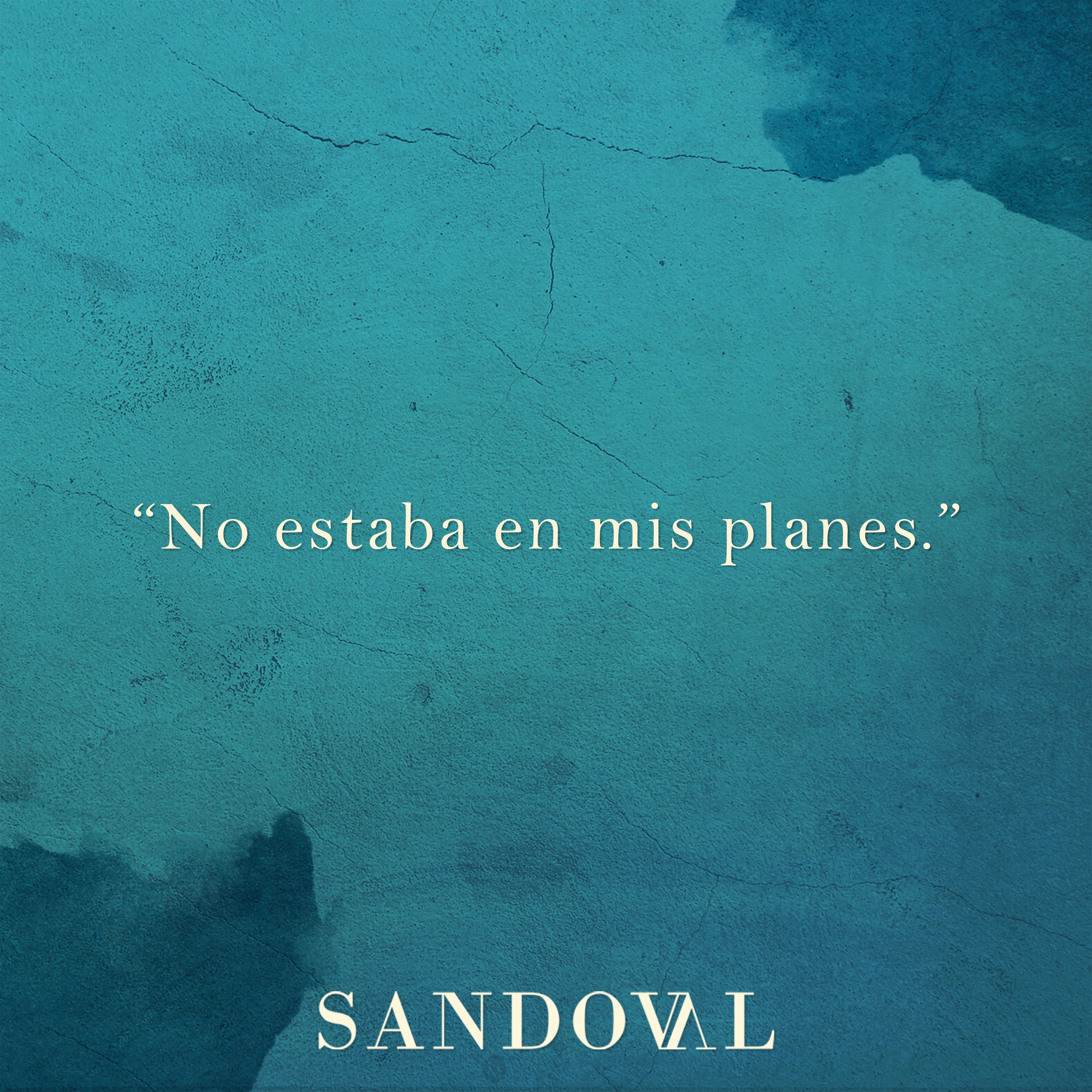 No Estaba en Mis Planes - Single album cover