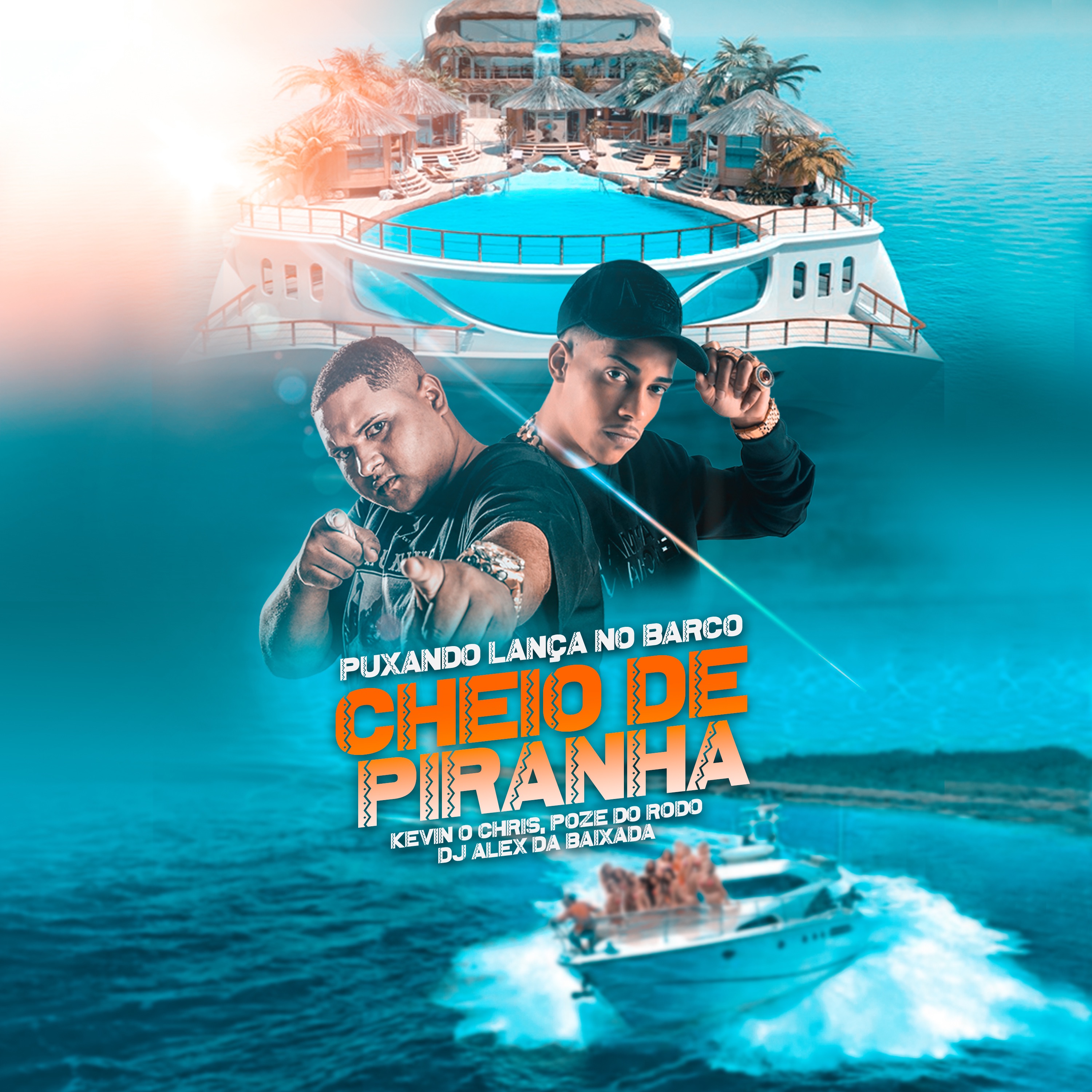 Puxando Lança no Barco Cheio de Piranha - Single album cover