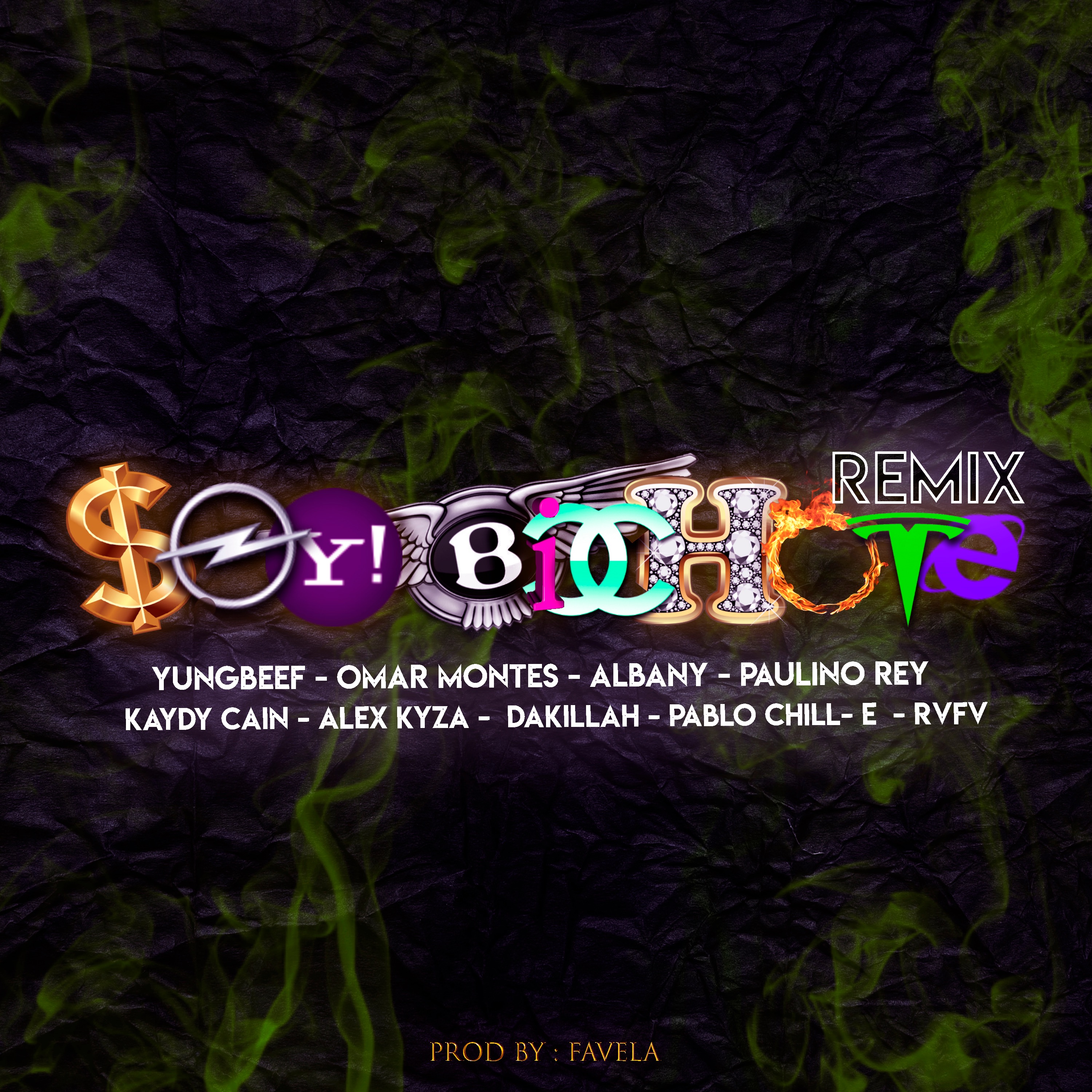 Soy Bichote (Remix) [feat. Pablo Chill-E, Paulino Rey, Kaydy Cain, Omar Montes, Albany, Alex Kyza, D album cover