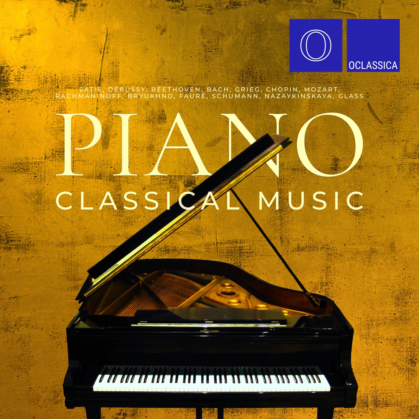 Satie, Debussy, Beethoven, Bach, Grieg, Chopin, Mozart, Rachmaninoff, Bryukhno, Fauré, Schumann, Naz album cover