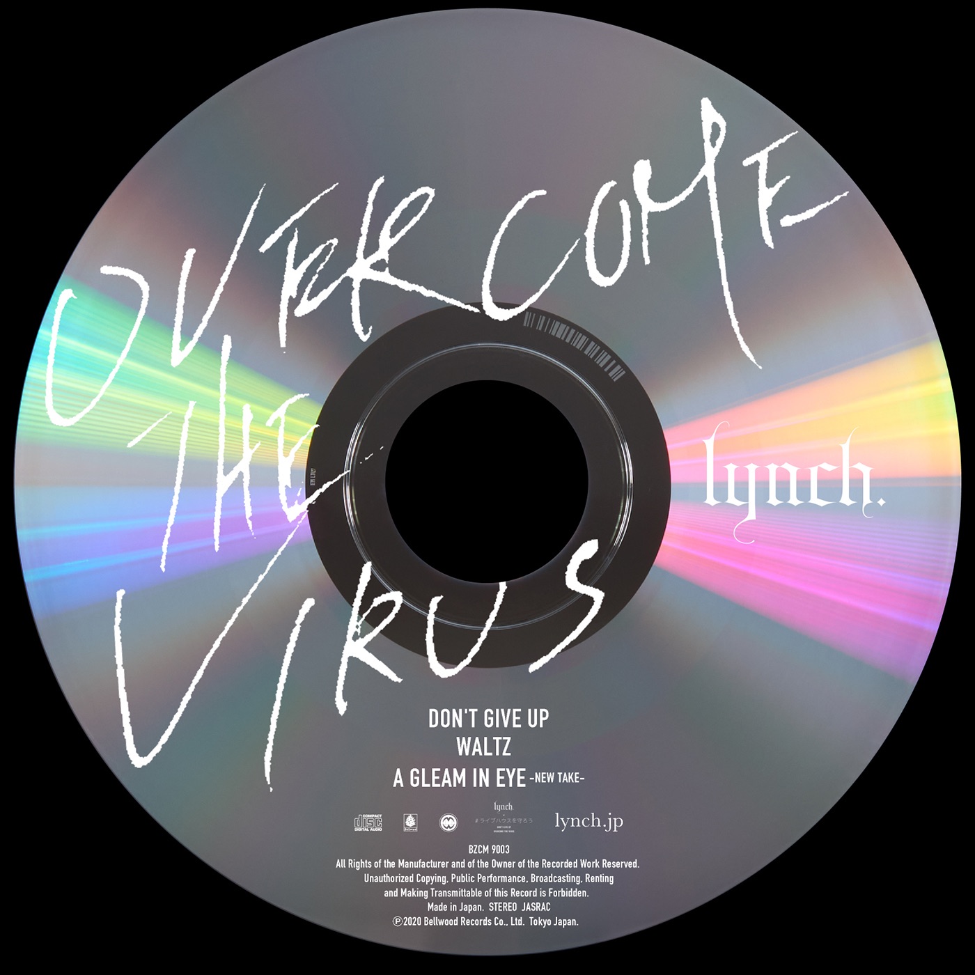 OVERCOME THE VIRUS - Single album cover