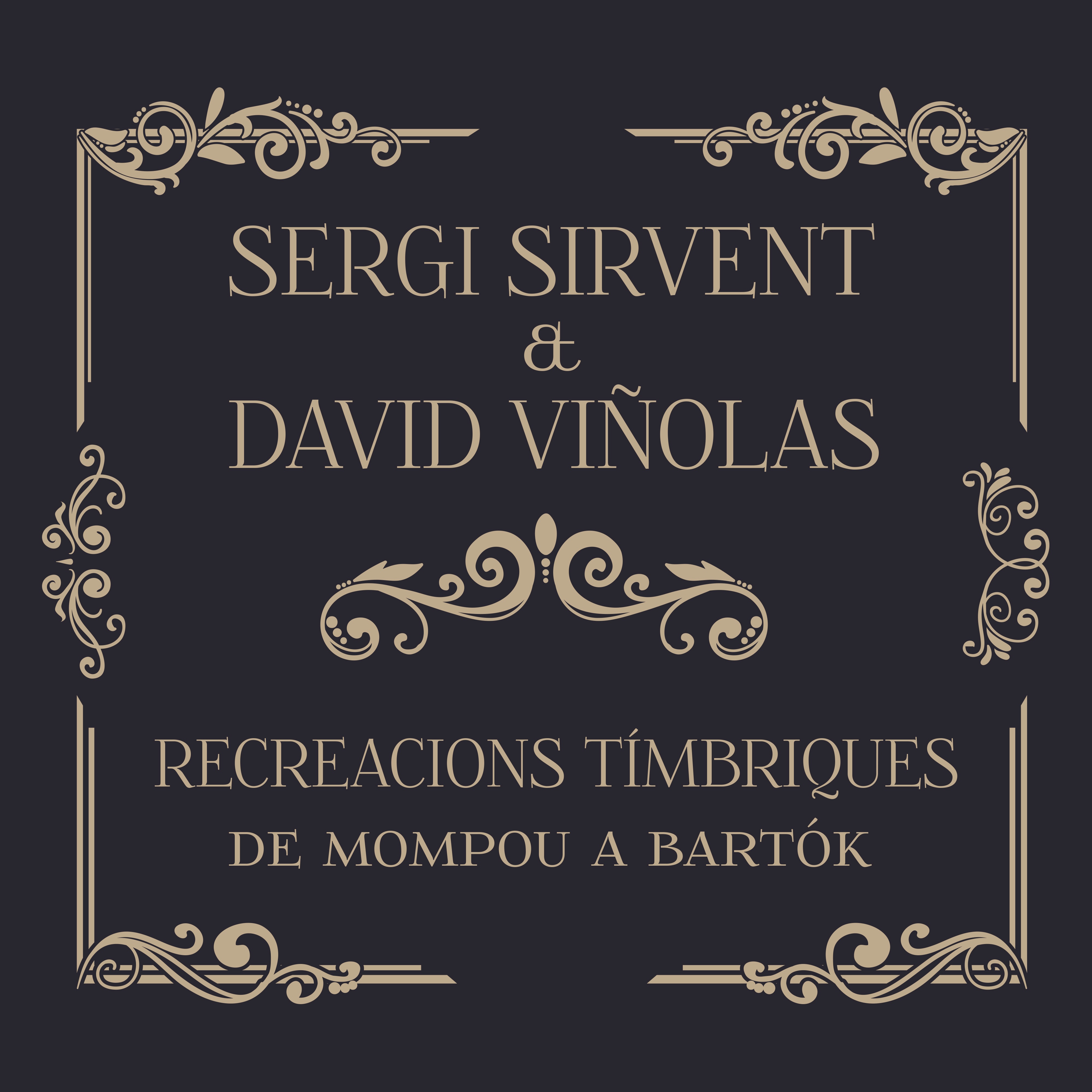 Recreacions Tímbriques (De Mompou a Bartók) album cover